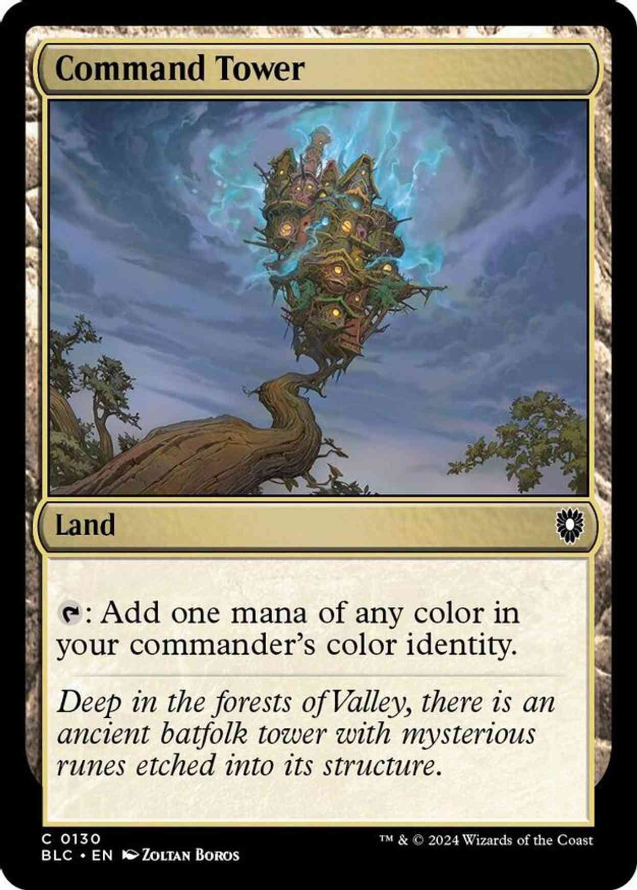 Command Tower magic card front