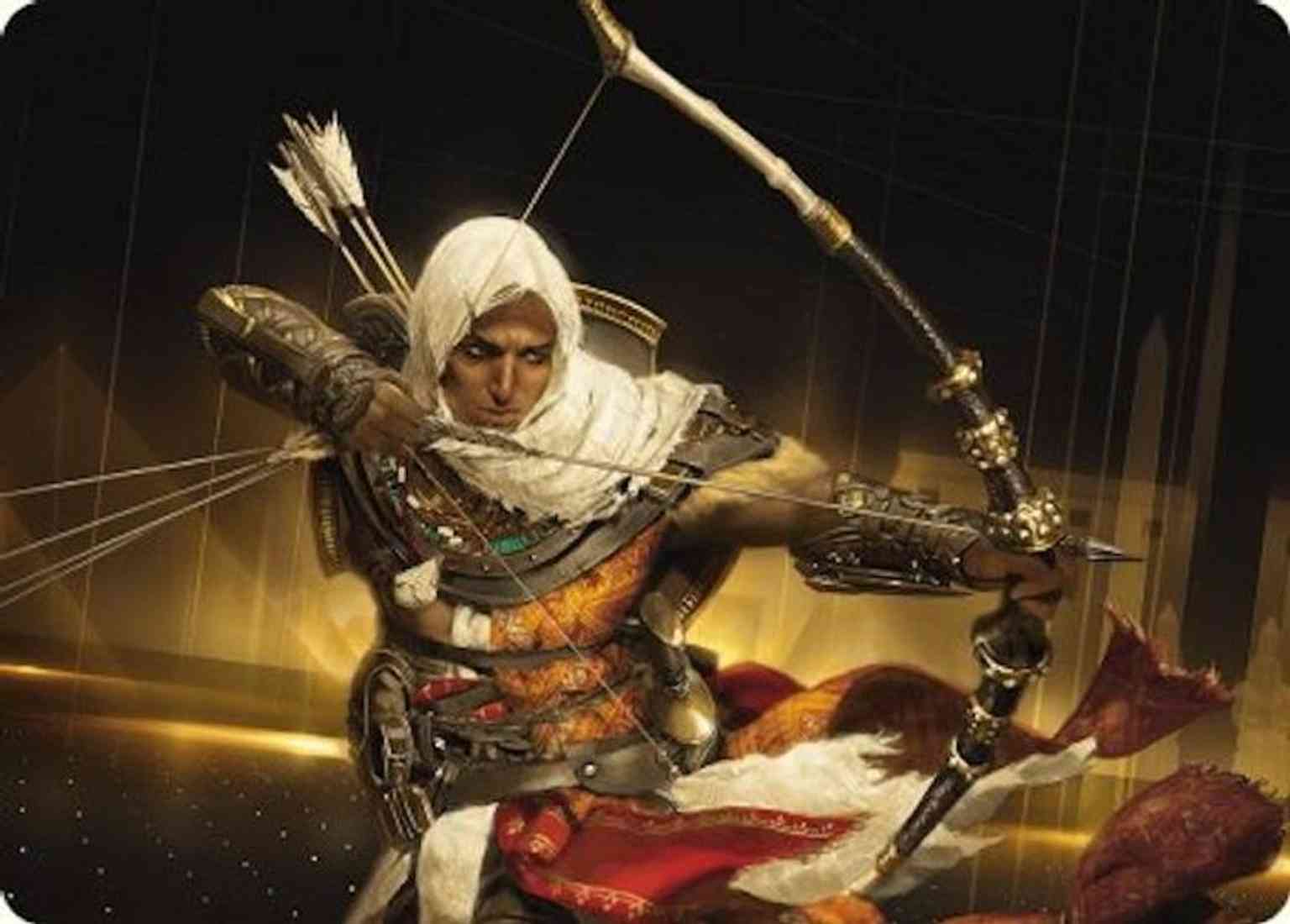 Bayek of Siwa Art Card magic card front