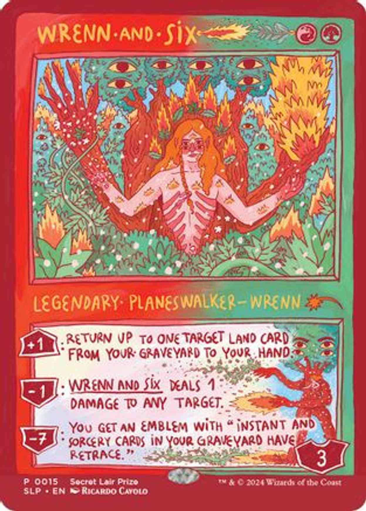 Wrenn and Six magic card front