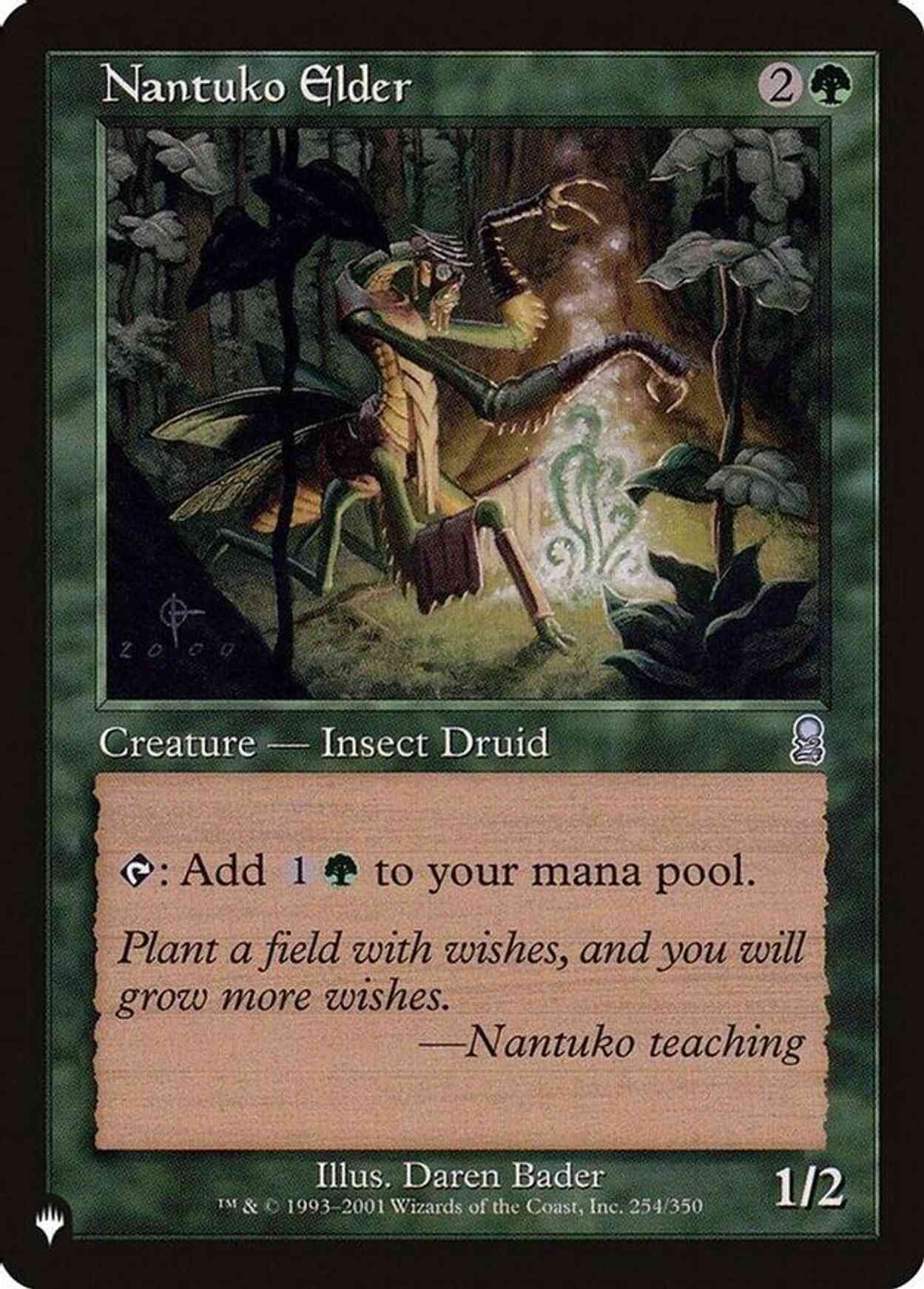 Nantuko Elder magic card front