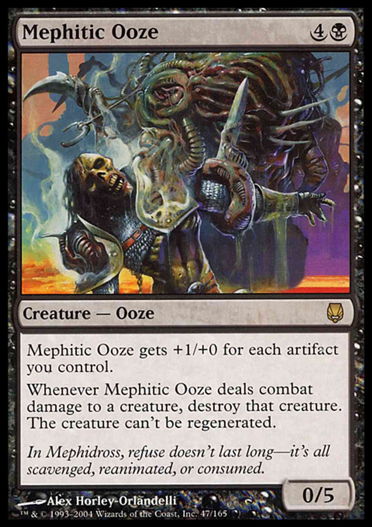 Mephitic Ooze magic card front