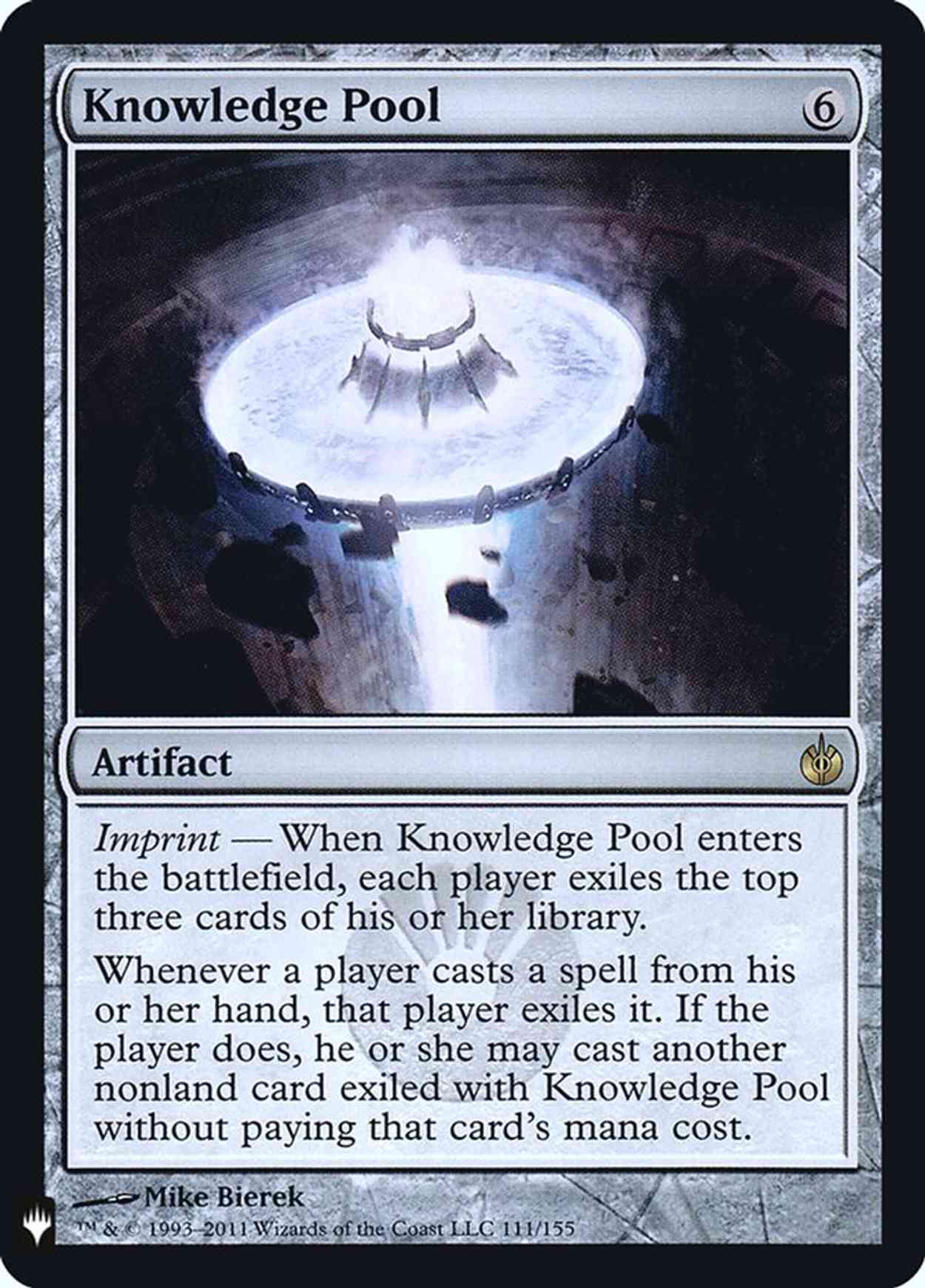 Knowledge Pool magic card front