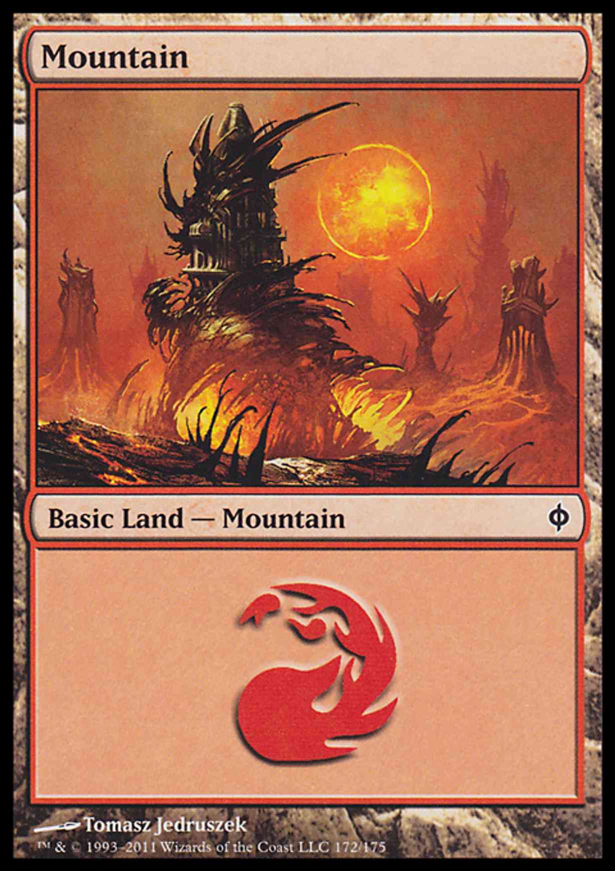 Mountain (172)  magic card front
