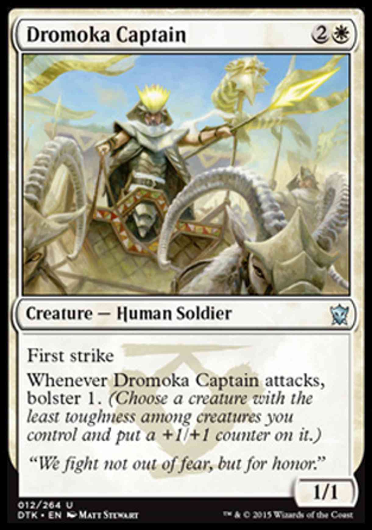 Dromoka Captain magic card front