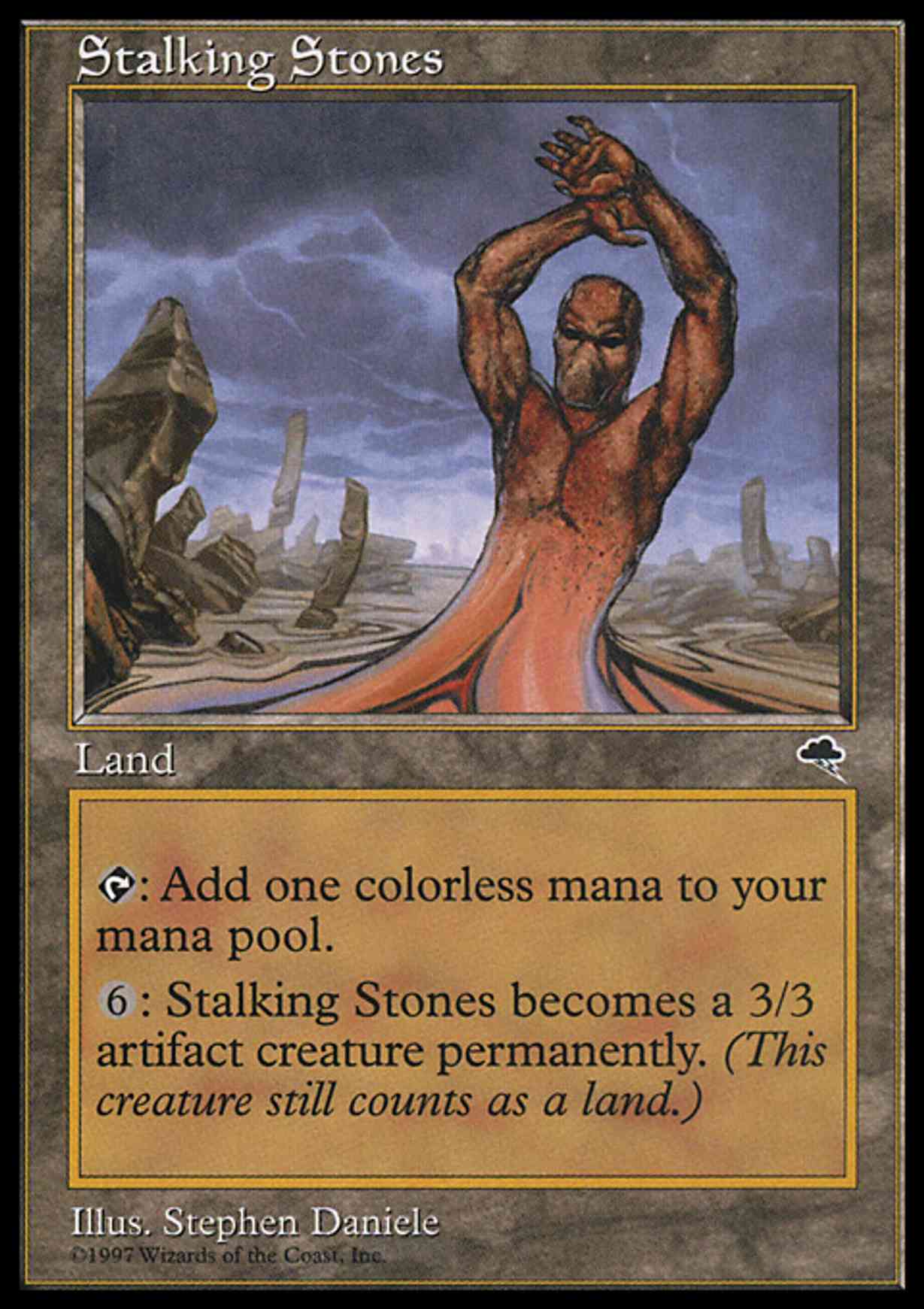 Stalking Stones magic card front