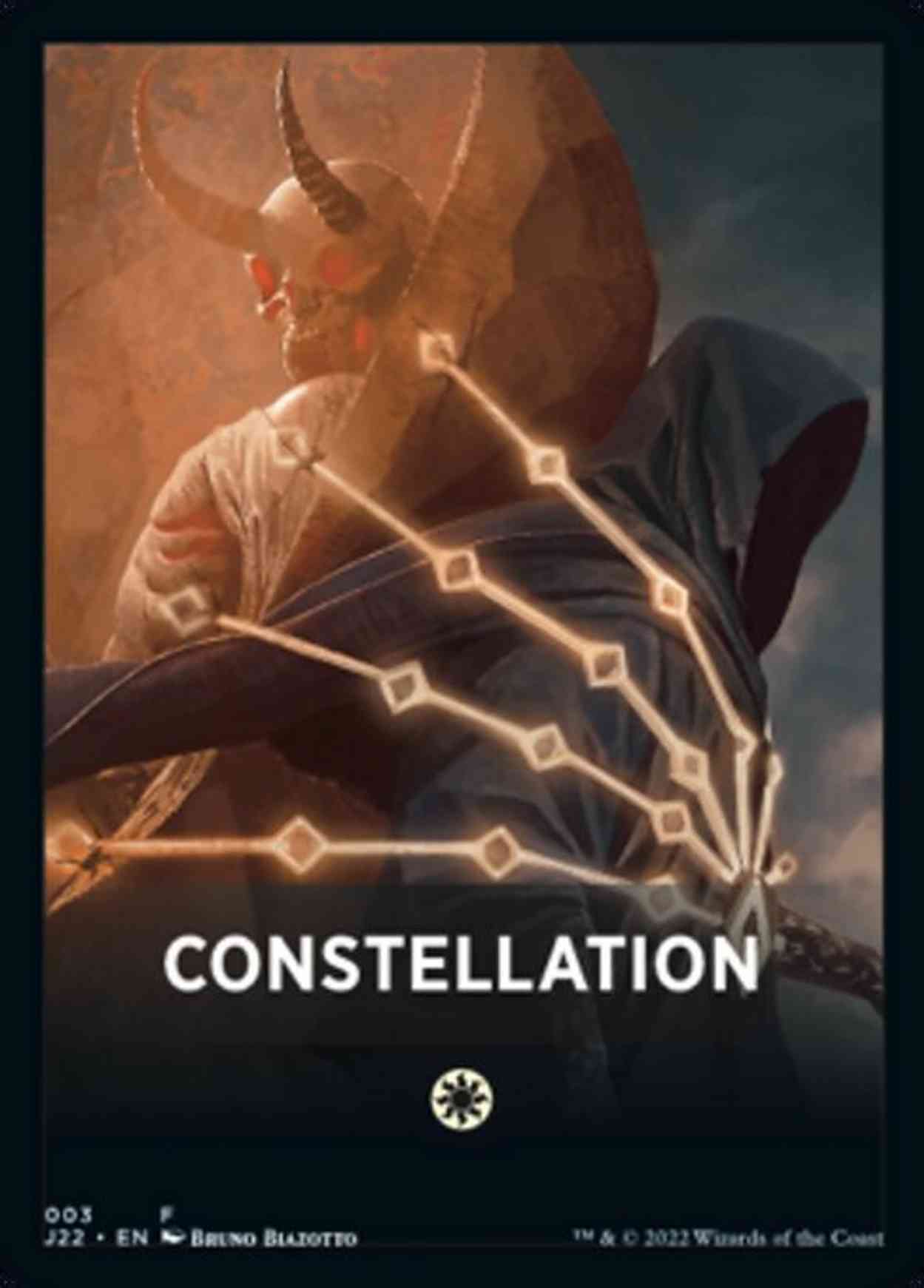 Constellation Theme Card magic card front