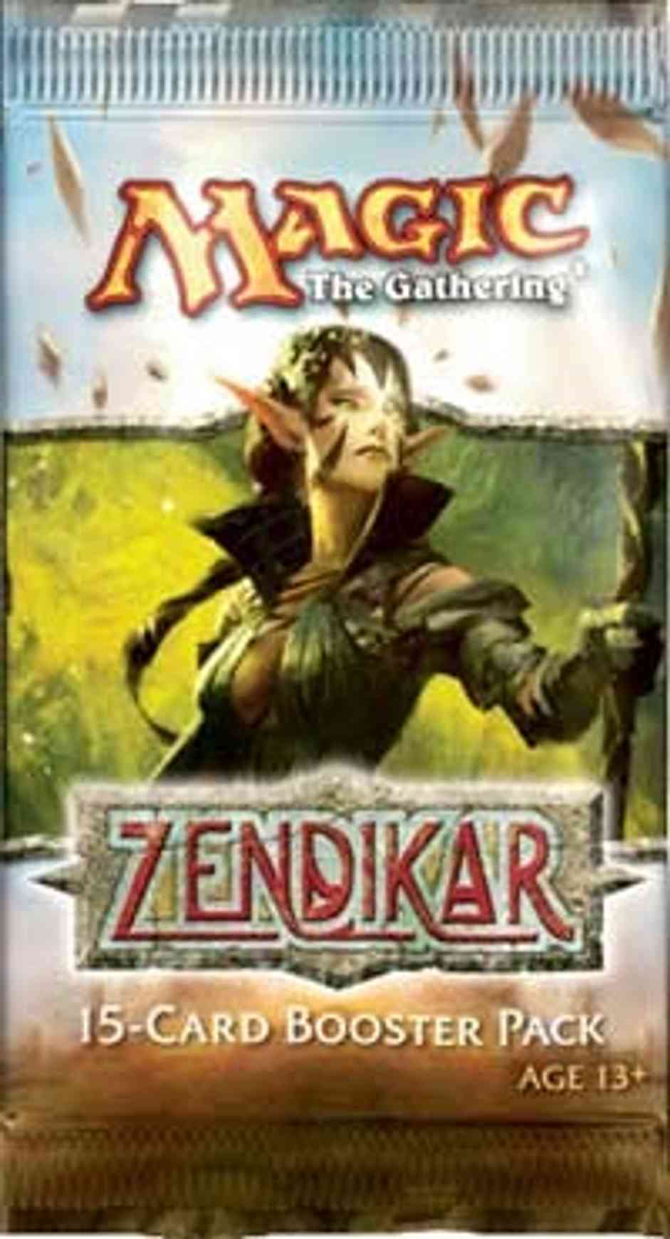 Zendikar - Booster Pack magic card front