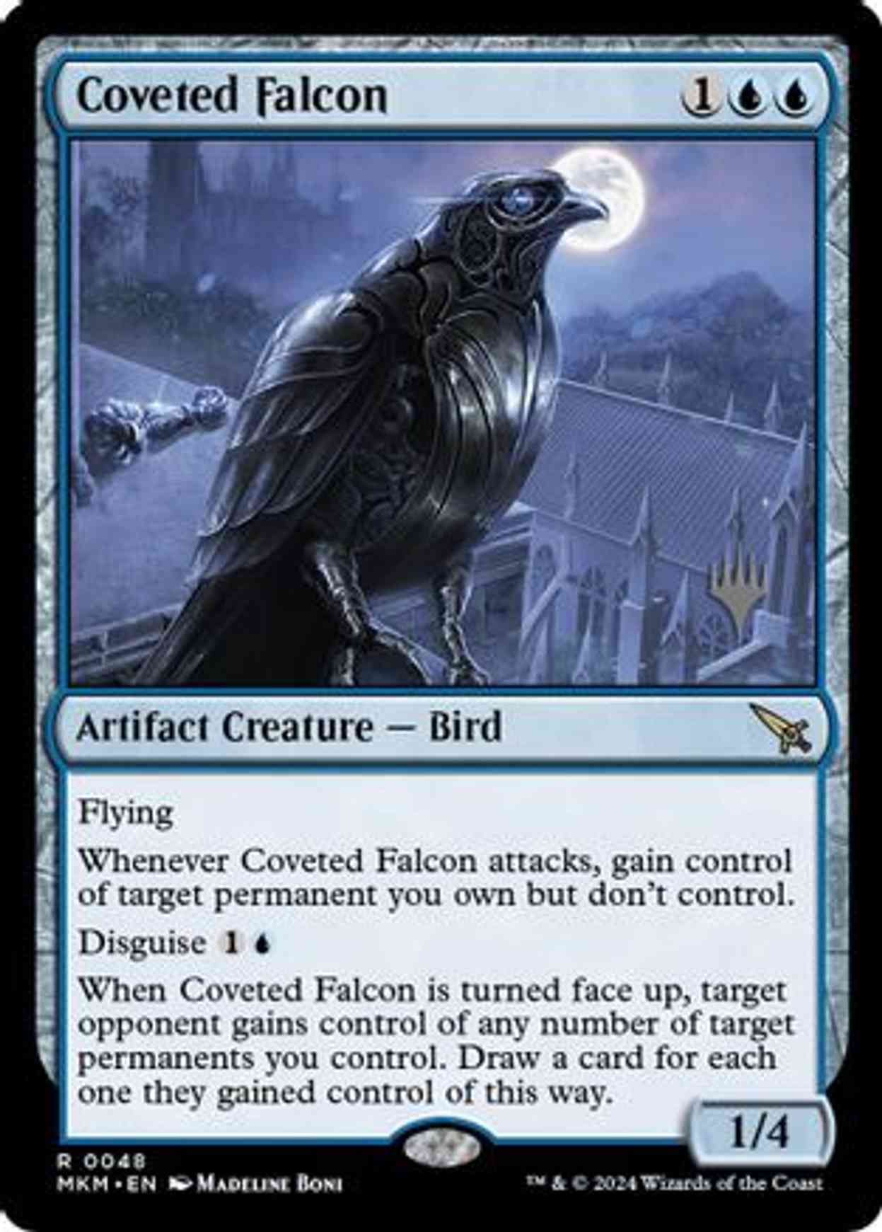 Coveted Falcon magic card front