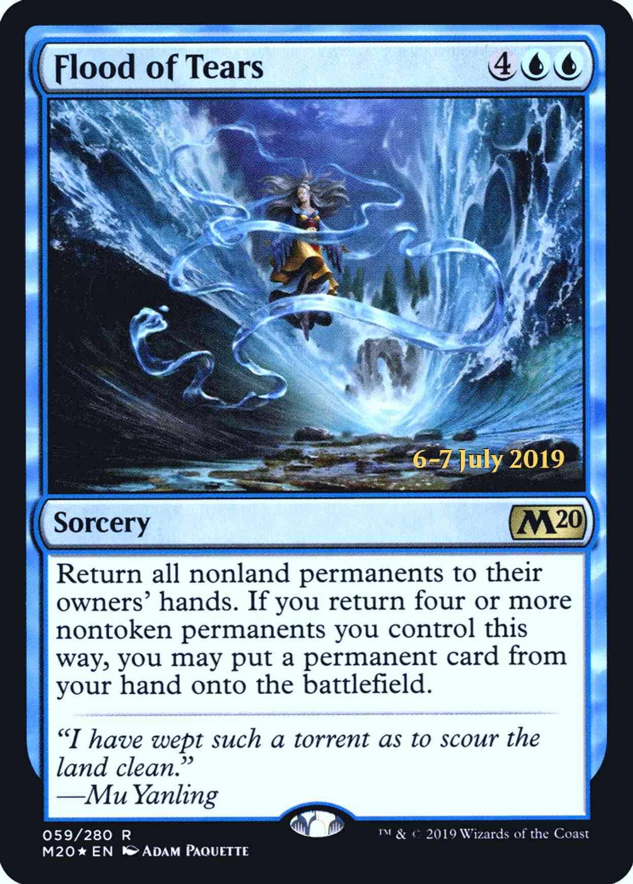 Flood of Tears magic card front