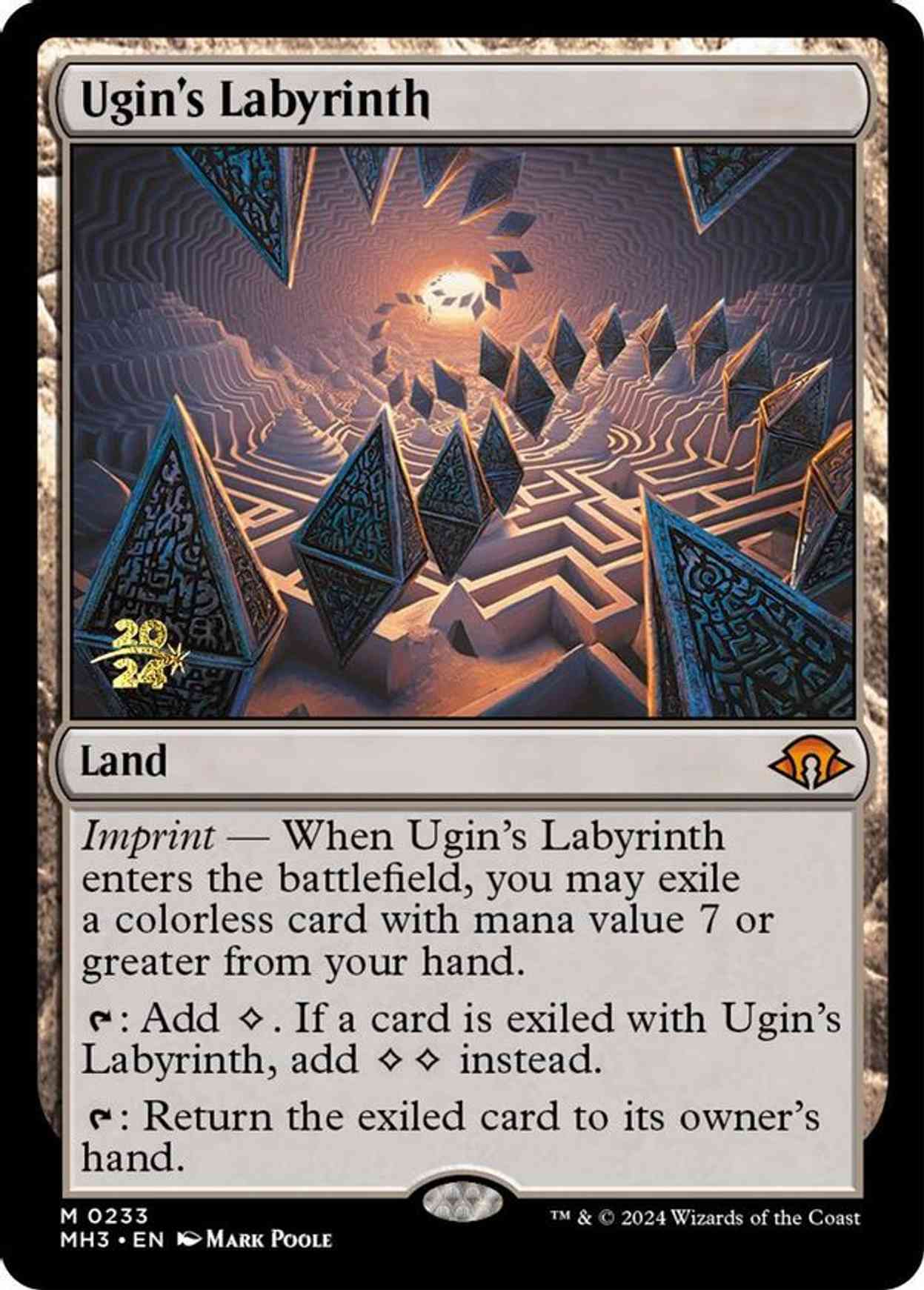 Ugin's Labyrinth magic card front