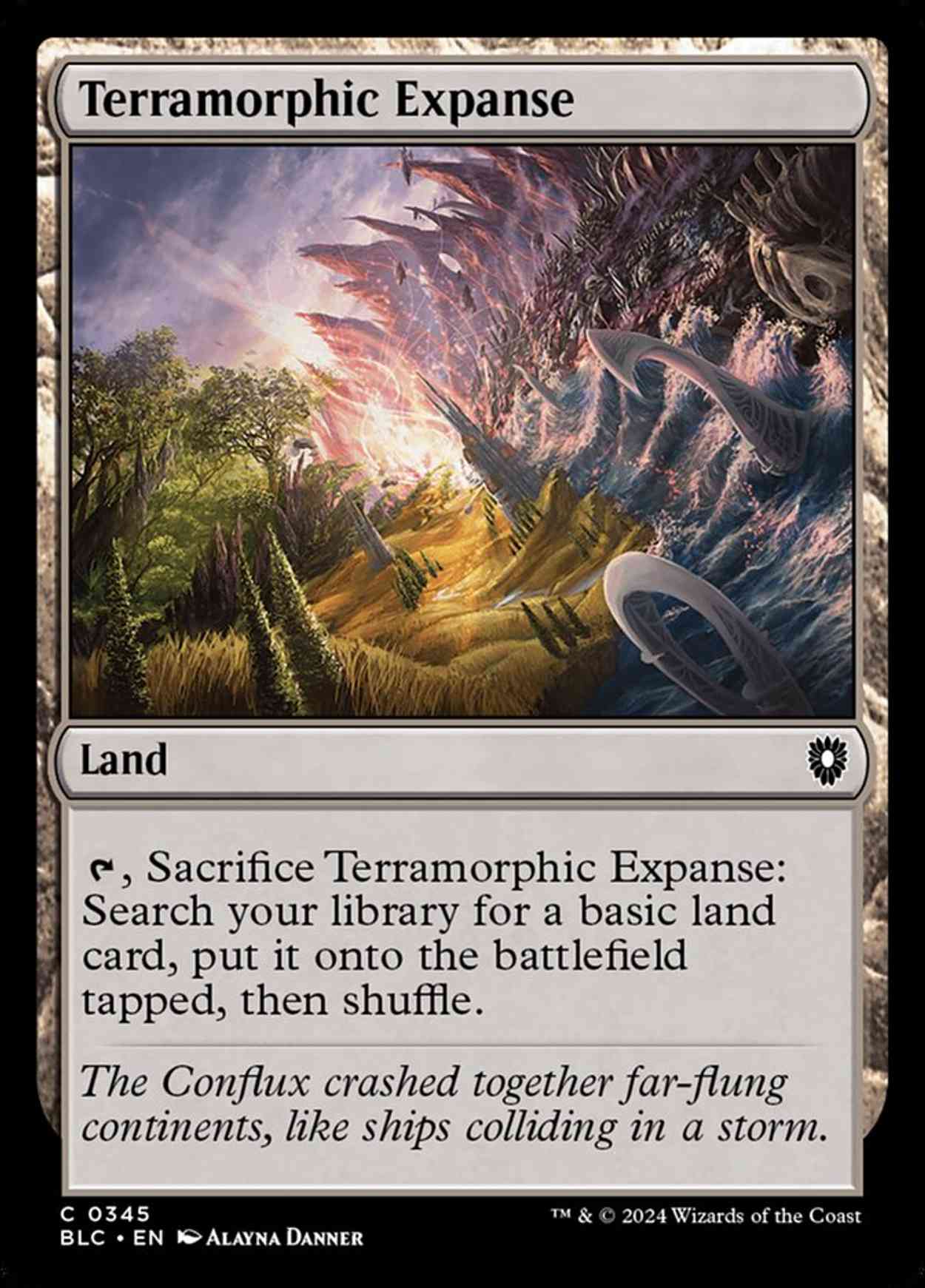 Terramorphic Expanse magic card front