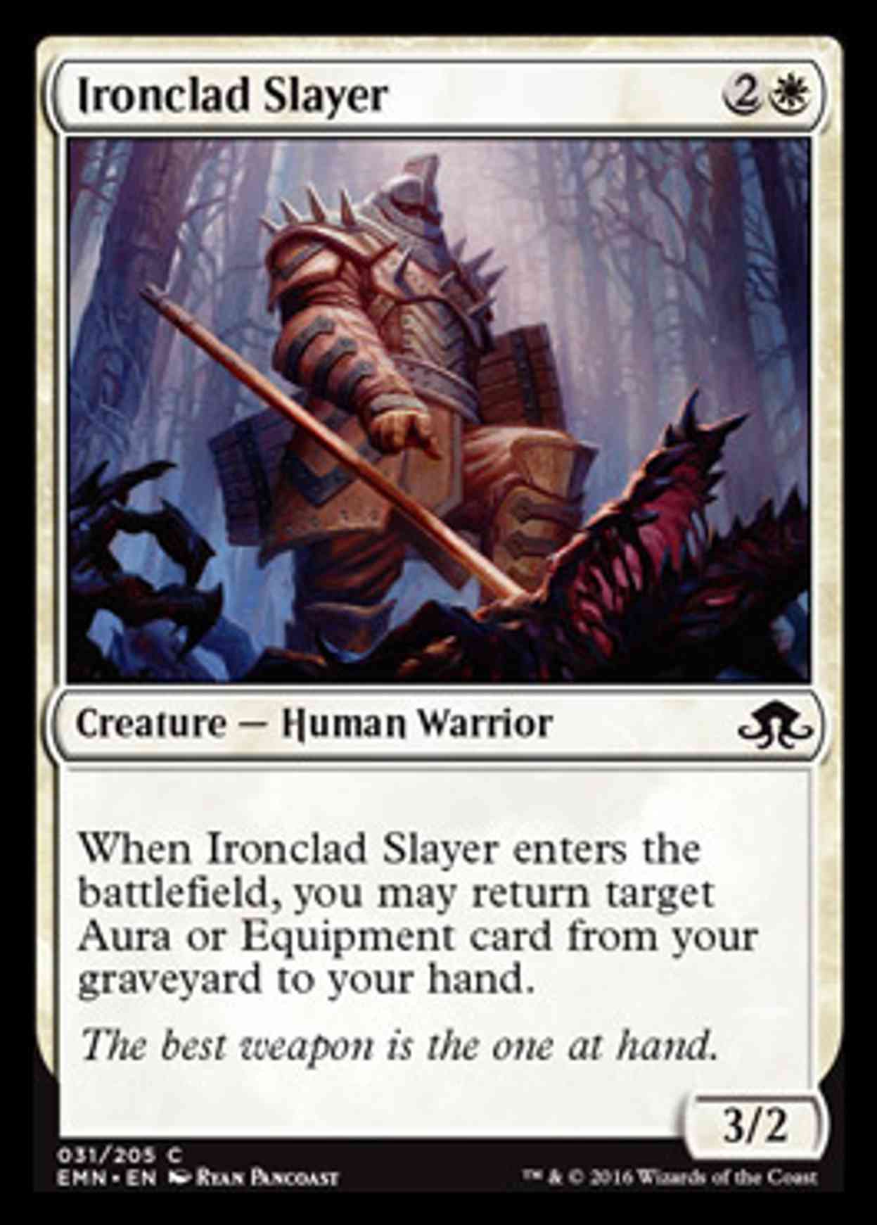 Ironclad Slayer magic card front