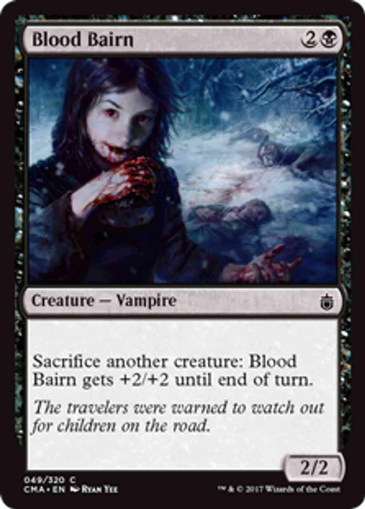 Blood Bairn magic card front