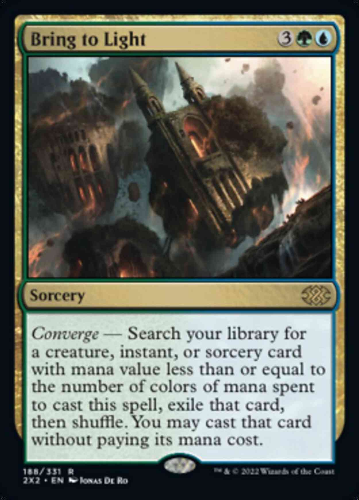 Bring to Light magic card front