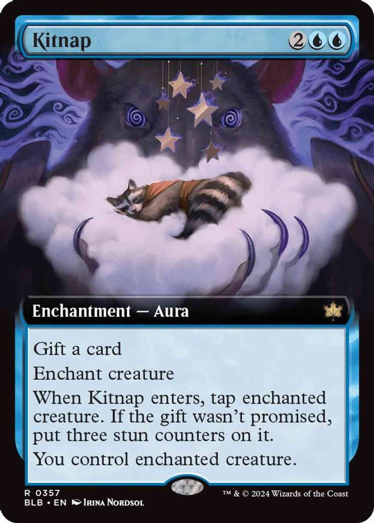 Kitnap (Extended Art) magic card front