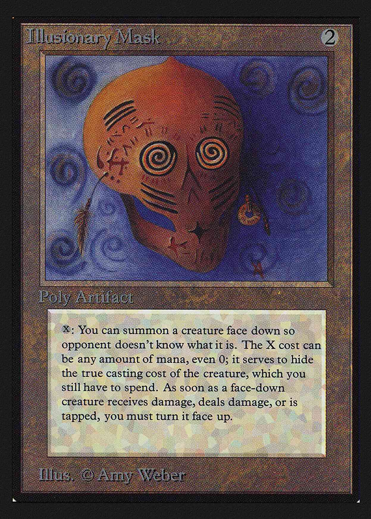 Illusionary Mask (IE) magic card front