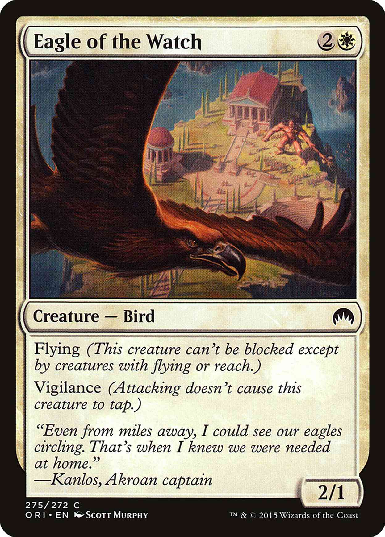 Eagle of the Watch magic card front