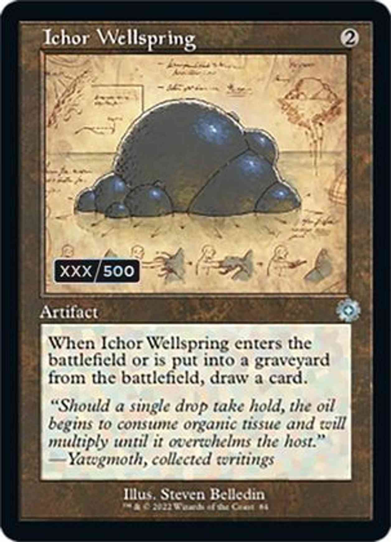 Ichor Wellspring (Schematic) (Serial Numbered) magic card front