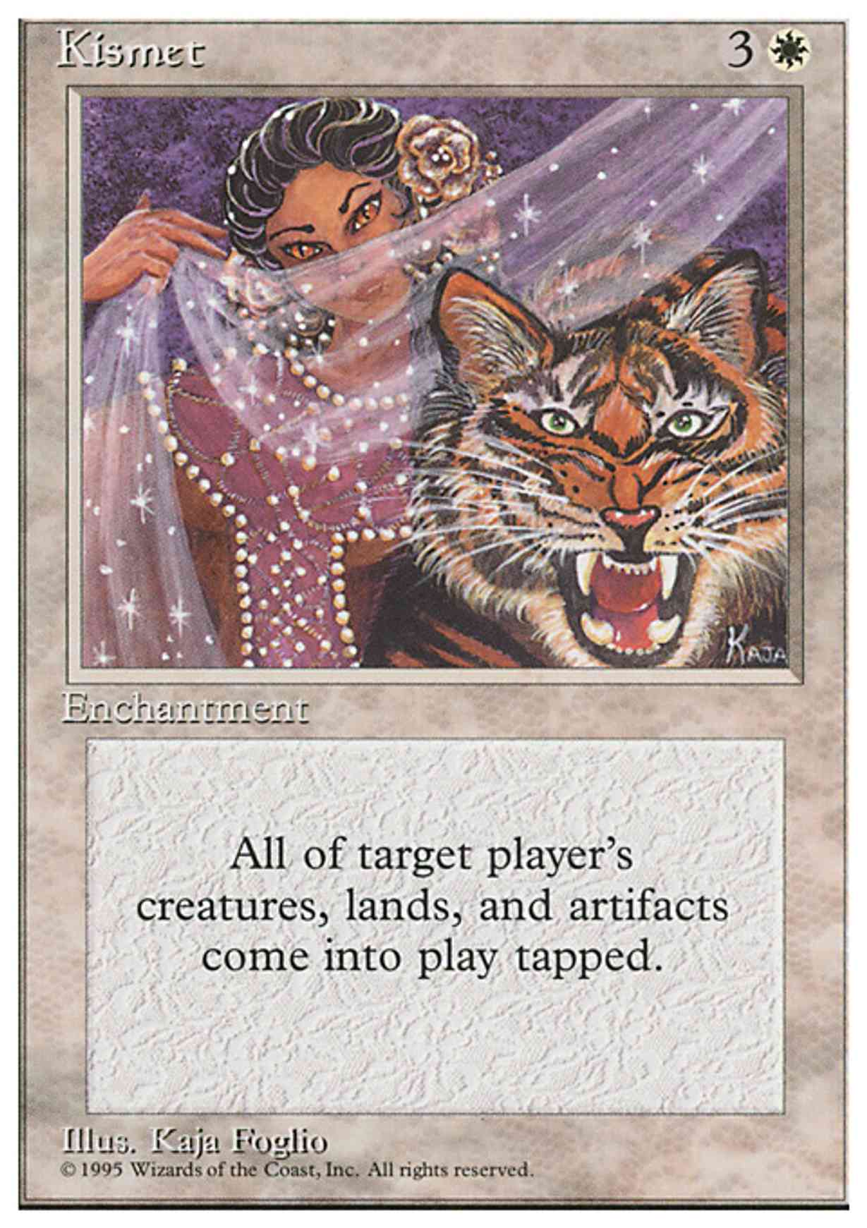 Kismet magic card front