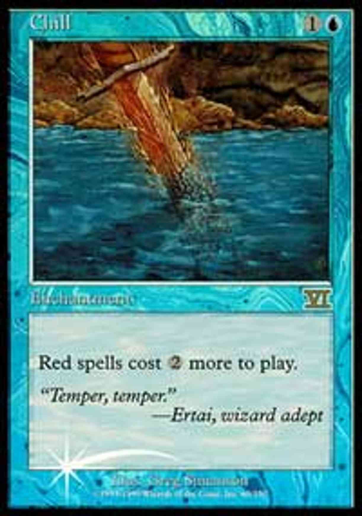 Chill magic card front