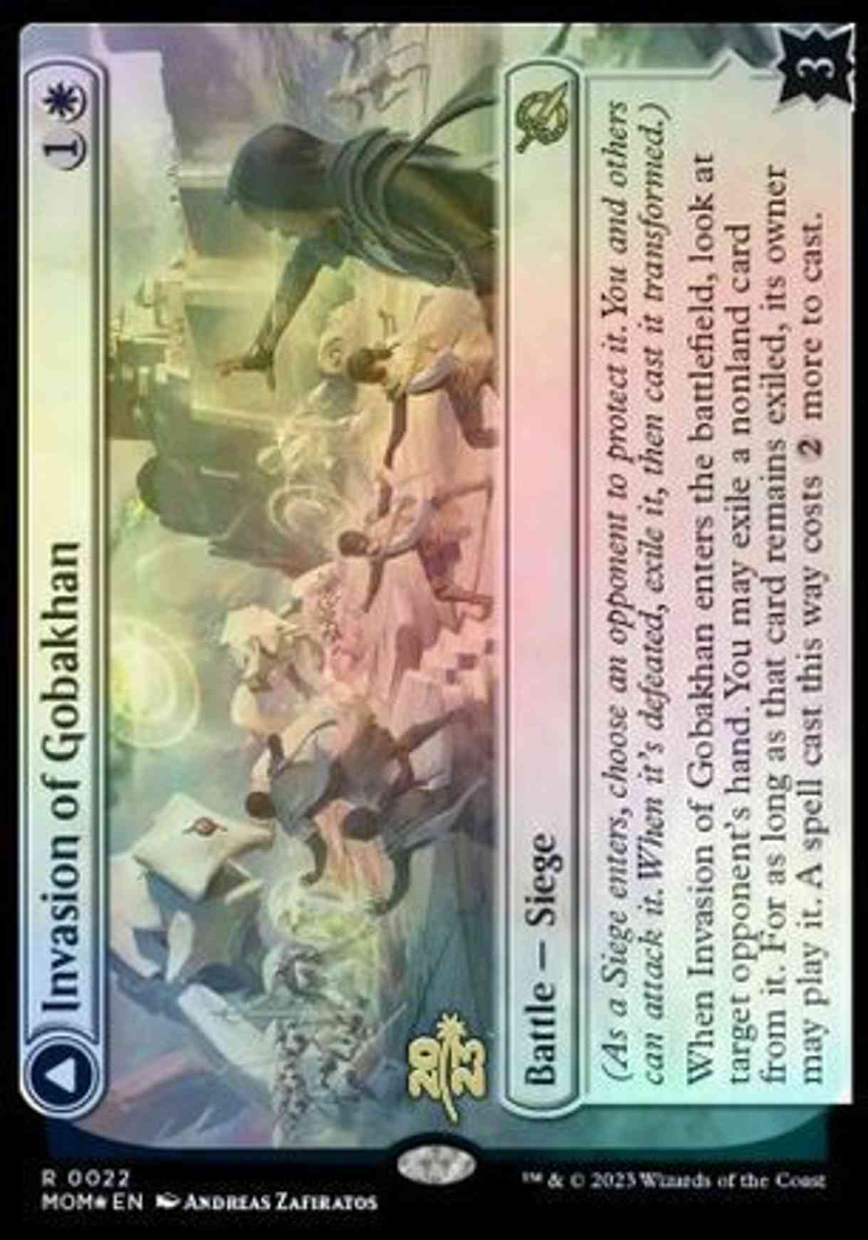 Invasion of Gobakhan magic card front