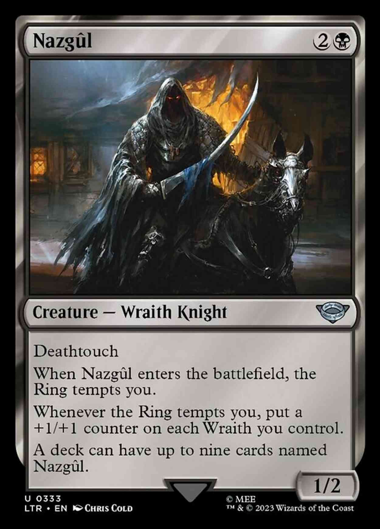 Nazgûl (0333) magic card front