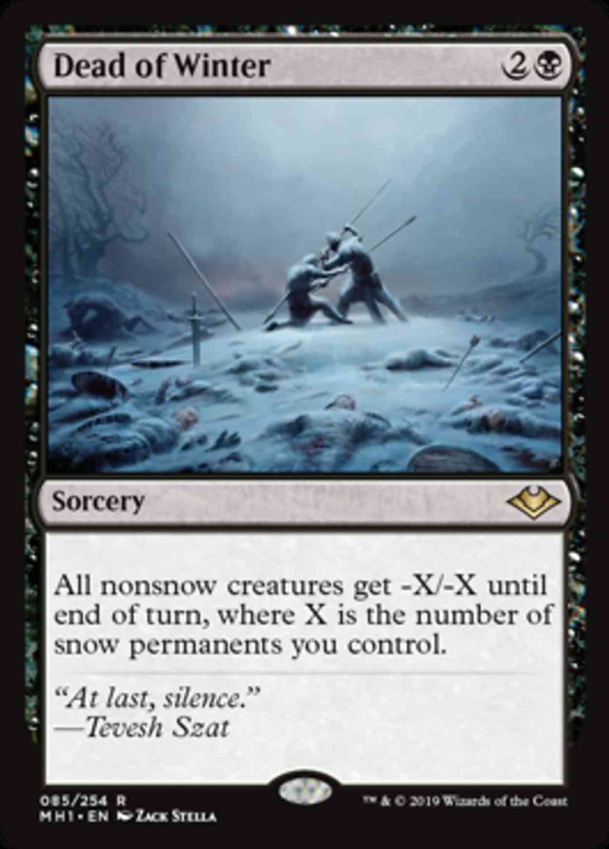 Dead of Winter magic card front