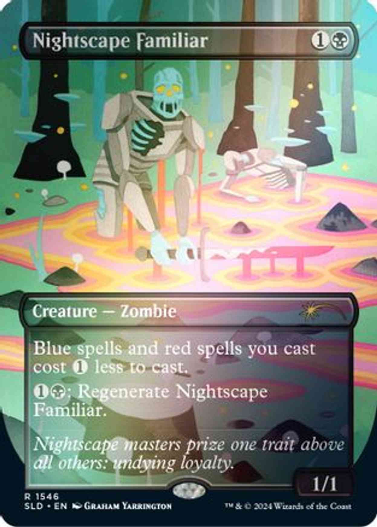 Nightscape Familiar (Rainbow Foil) magic card front