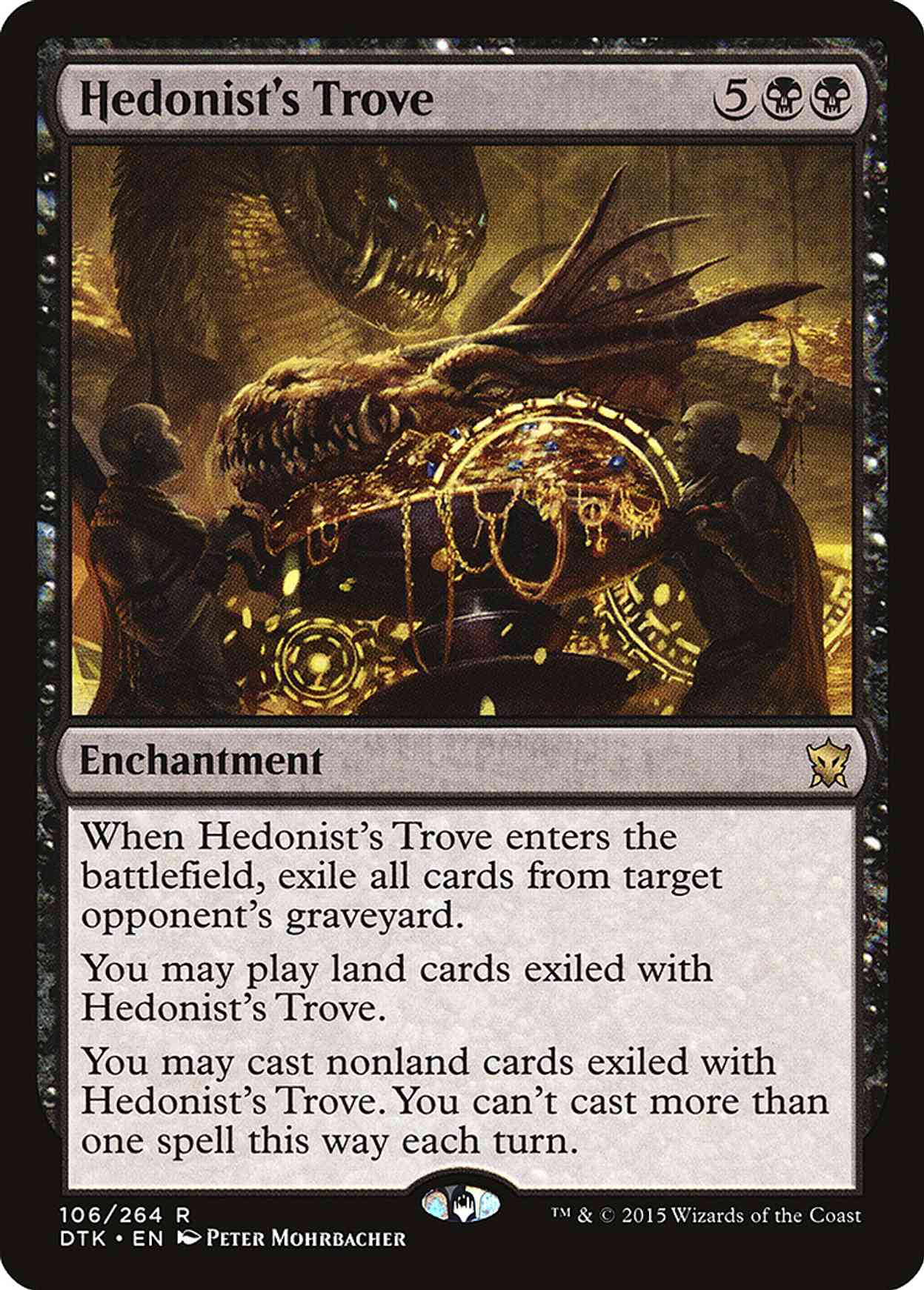 Hedonist's Trove magic card front