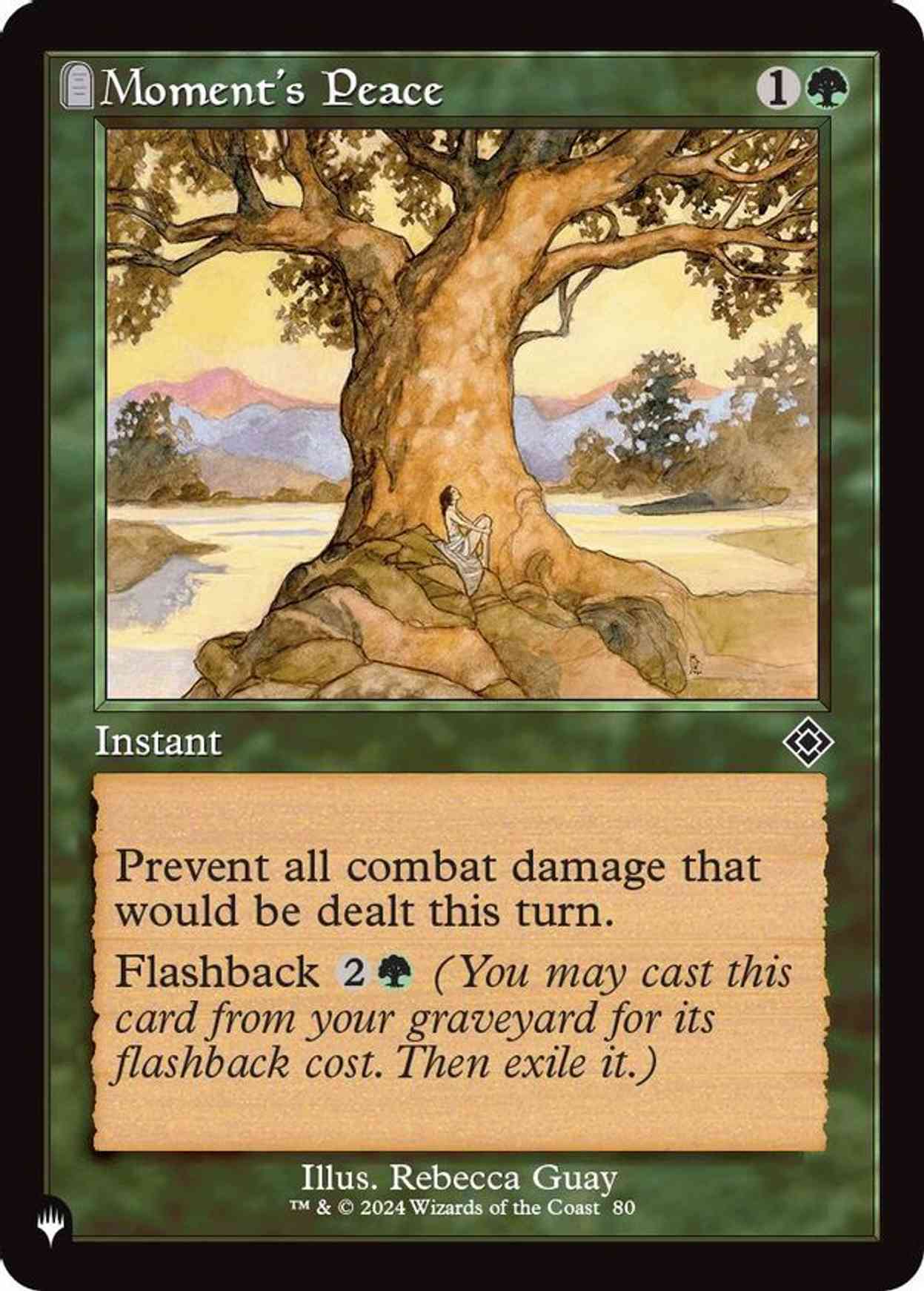 Moment's Peace magic card front