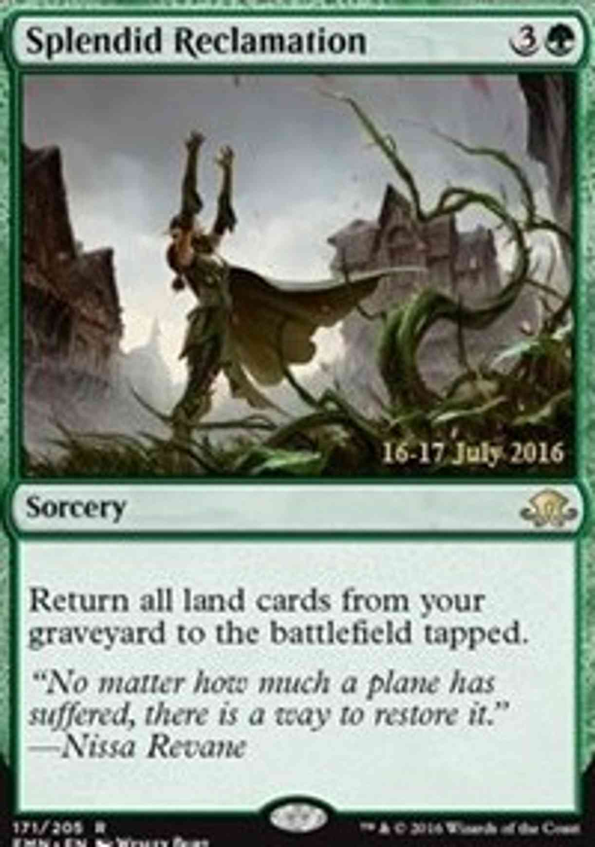 Splendid Reclamation (EMN) Price from mtg Prerelease Cards