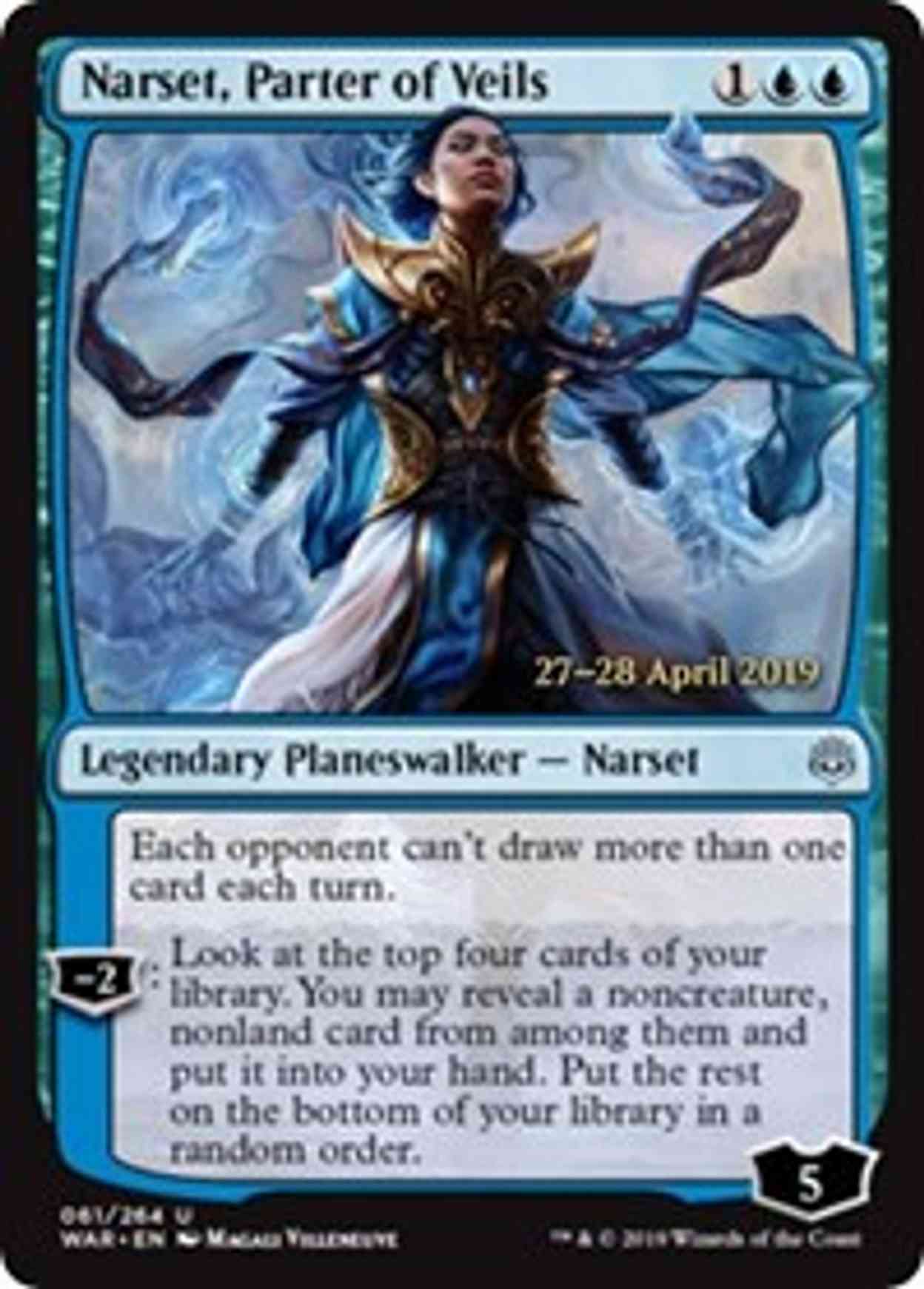 Narset, Parter of Veils magic card front