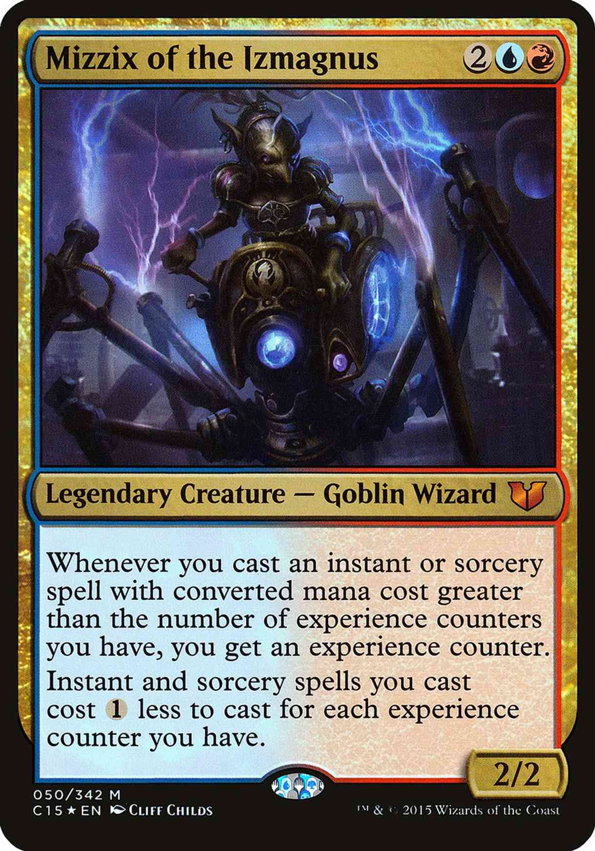 Mizzix of the Izmagnus (Commander 2015) magic card front