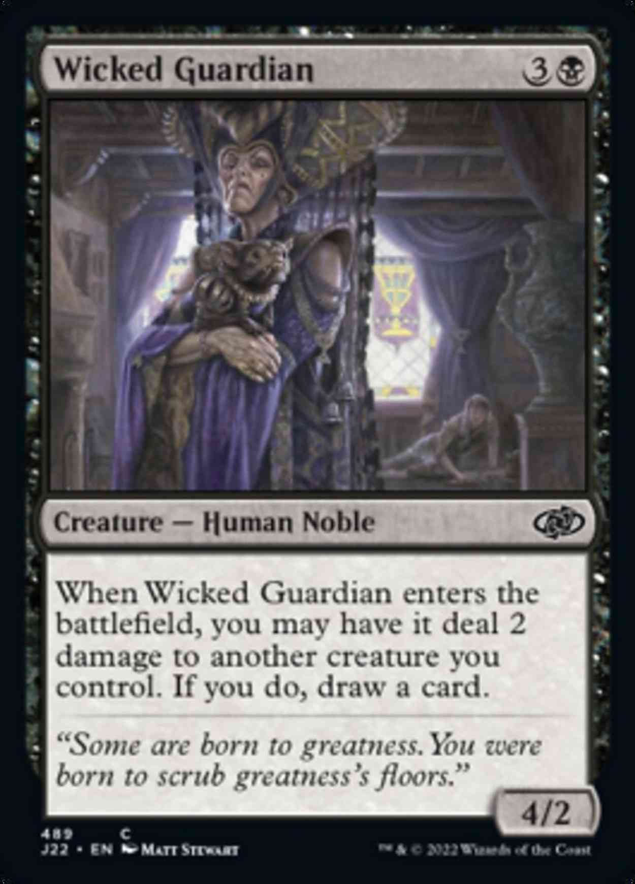Wicked Guardian magic card front