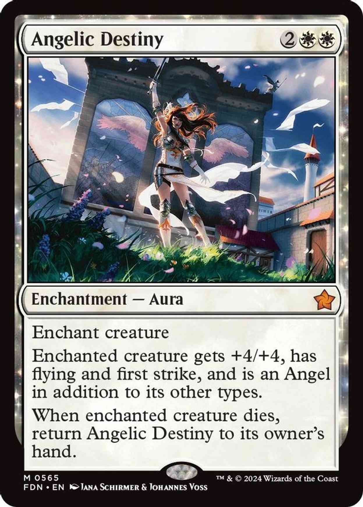 Angelic Destiny magic card front