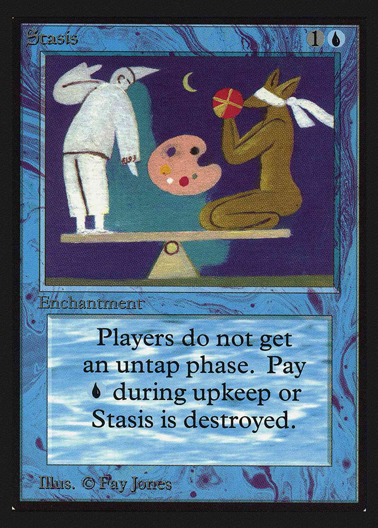 Stasis (IE) magic card front