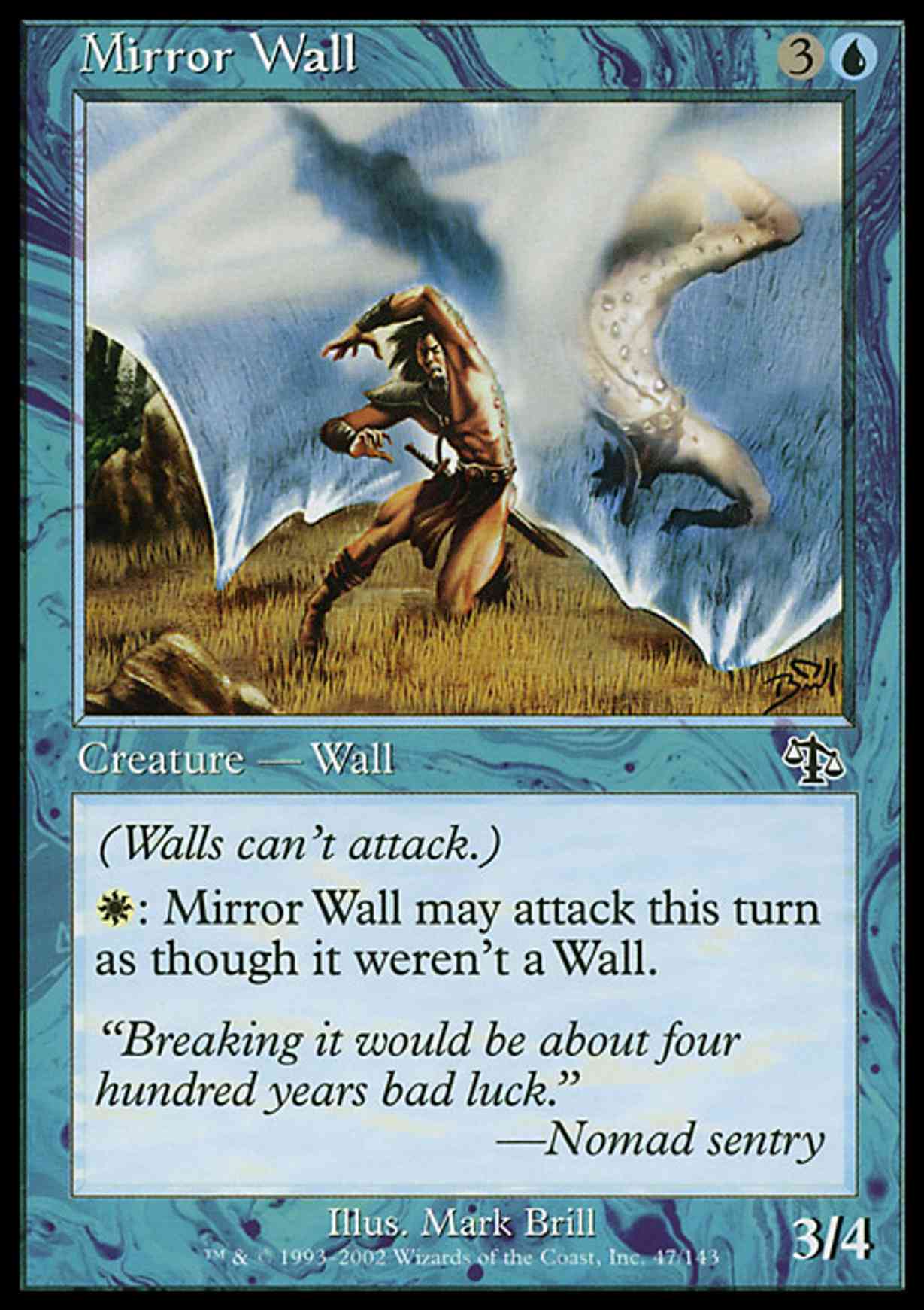 Mirror Wall magic card front