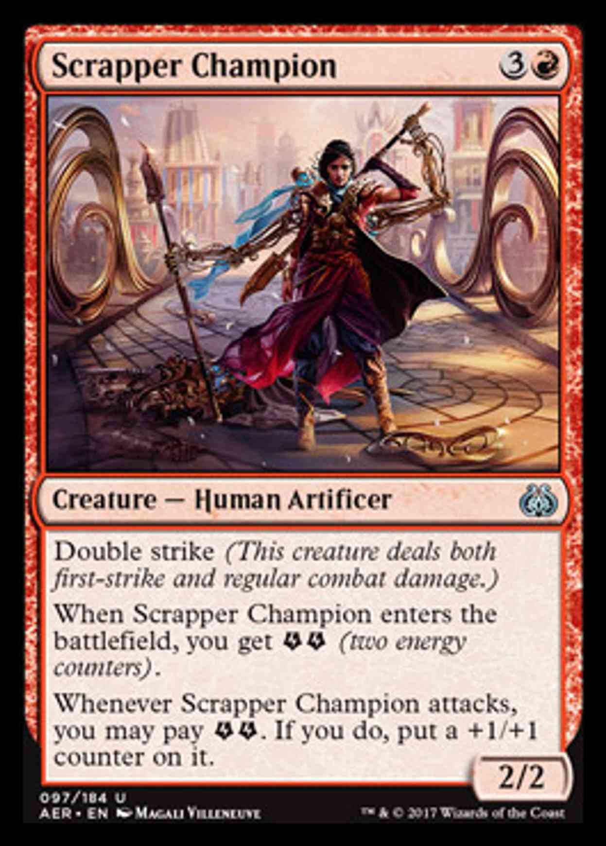 Scrapper Champion magic card front