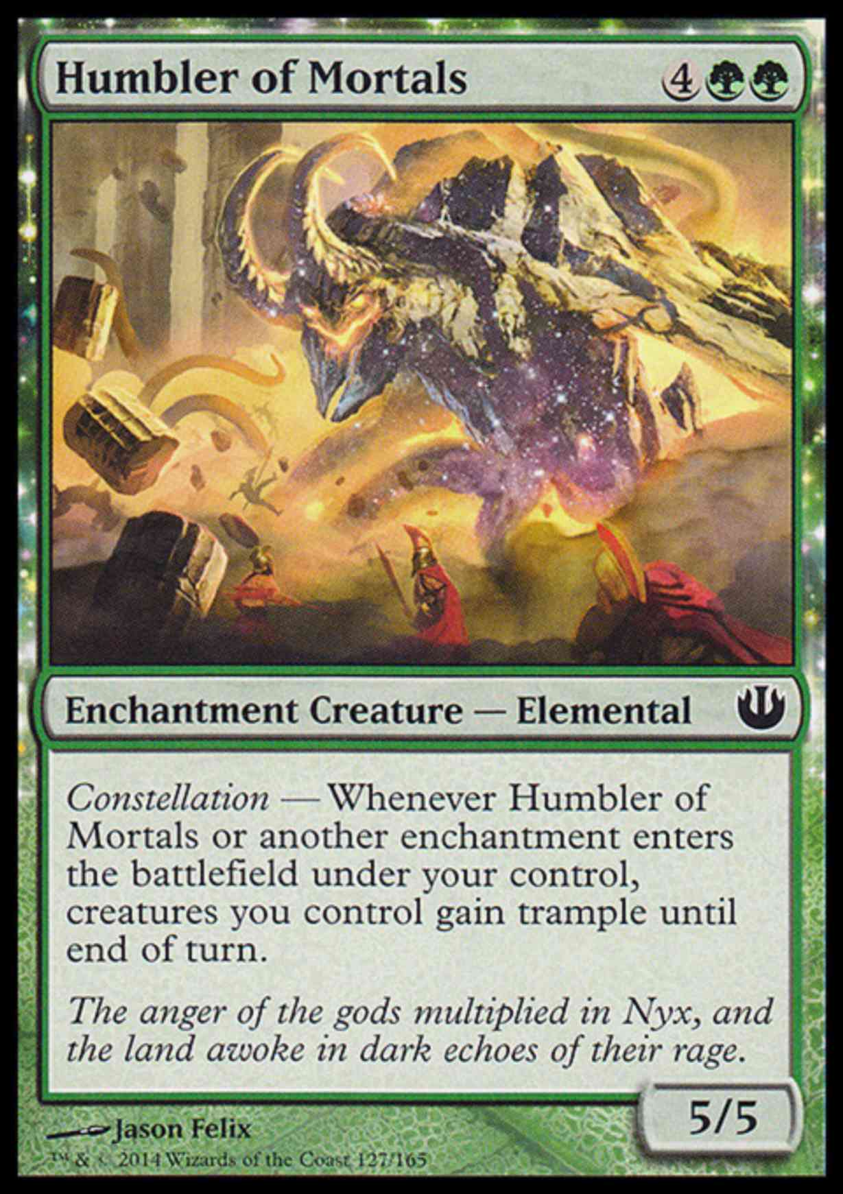 Humbler of Mortals magic card front