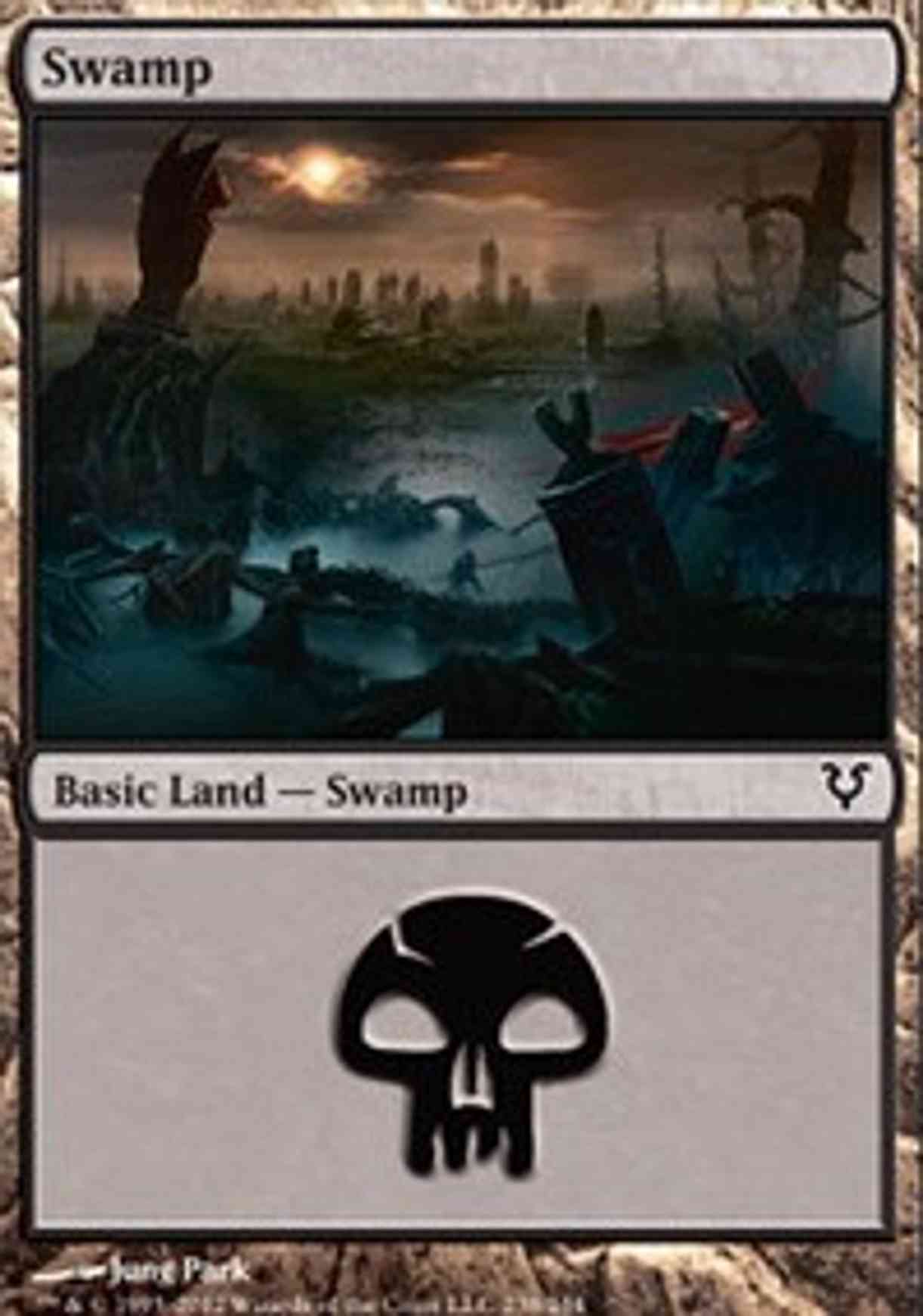 Swamp (238) magic card front
