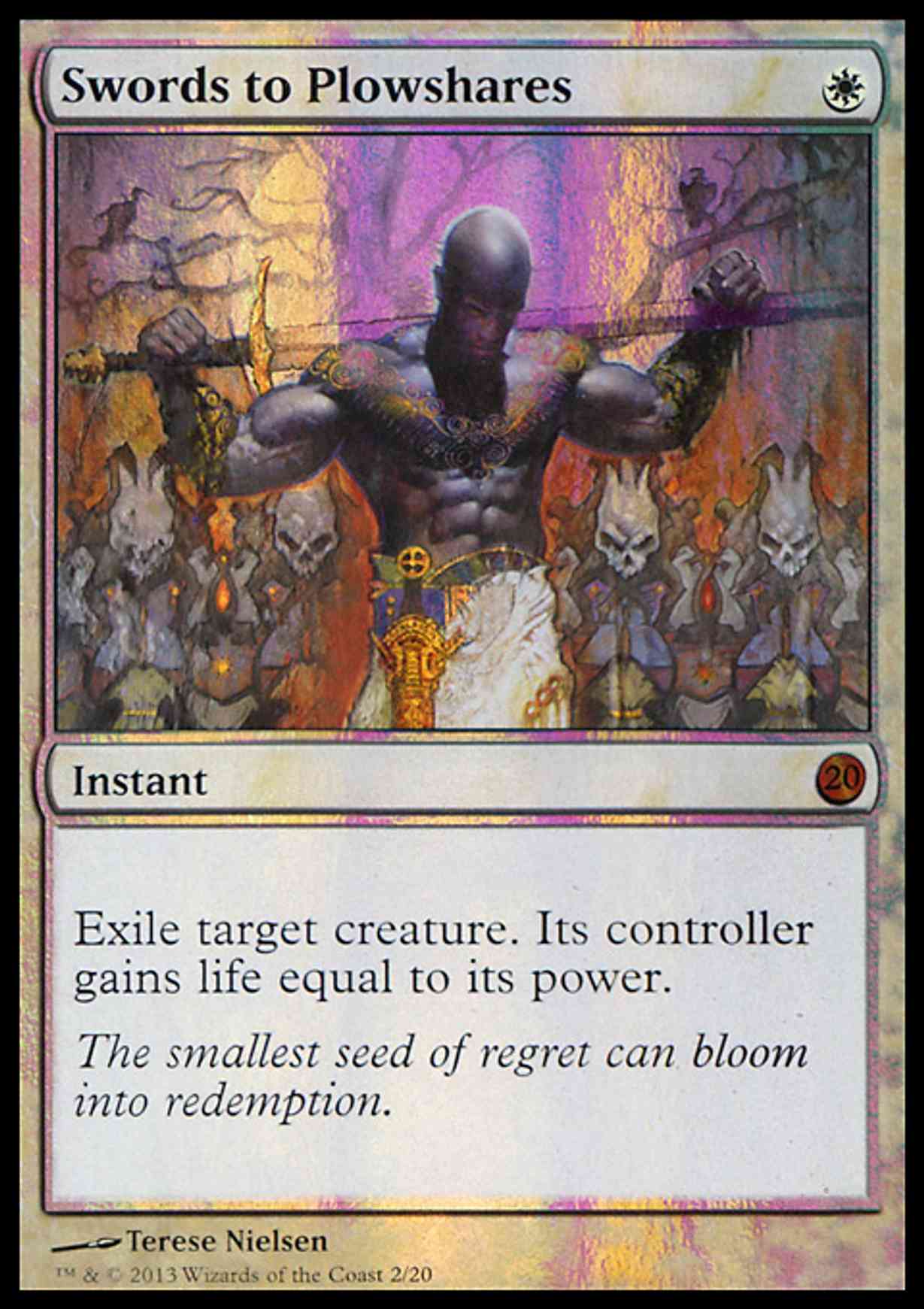 Swords to Plowshares Price from mtg From the Vault Twenty