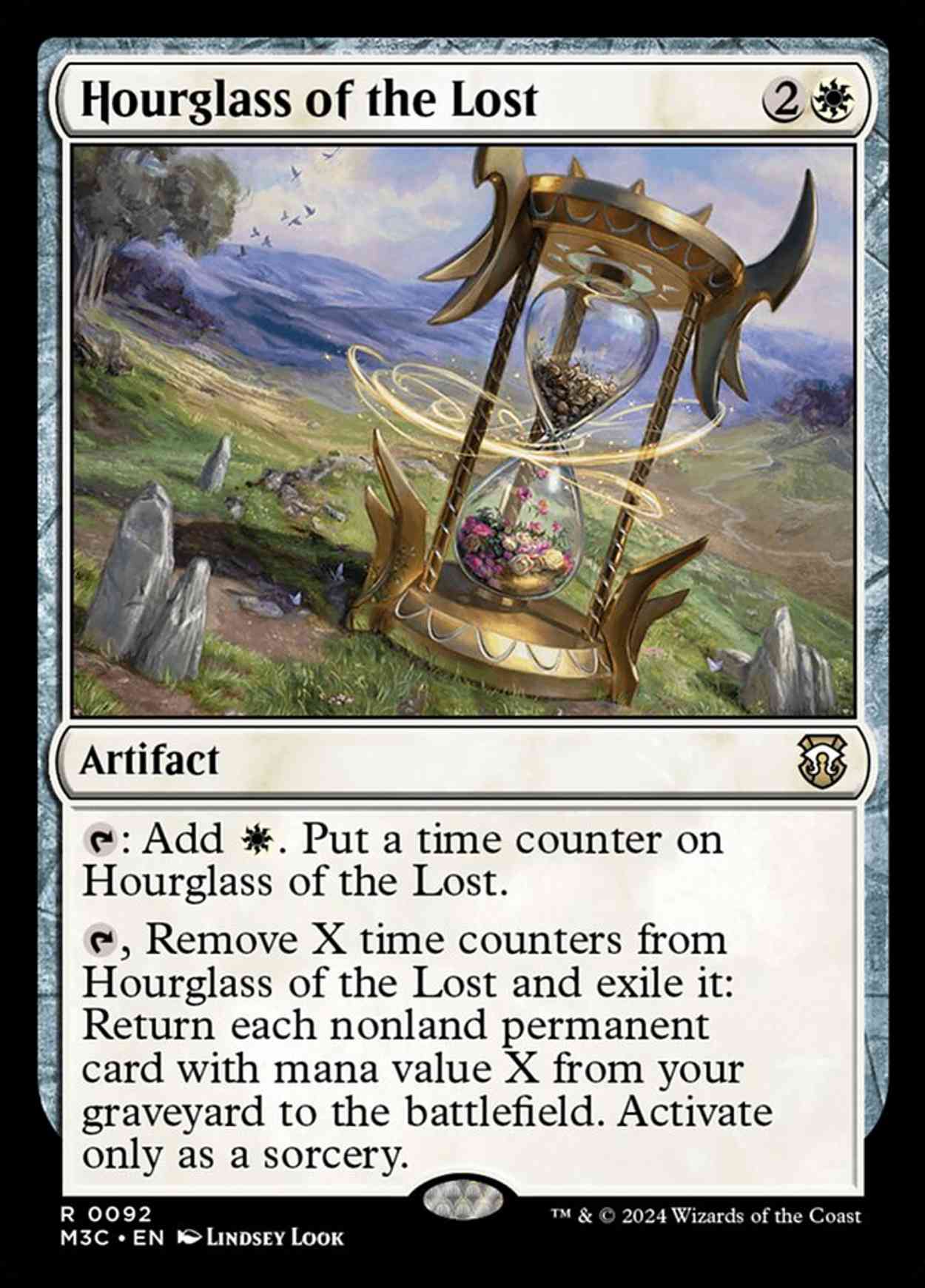 Hourglass of the Lost magic card front