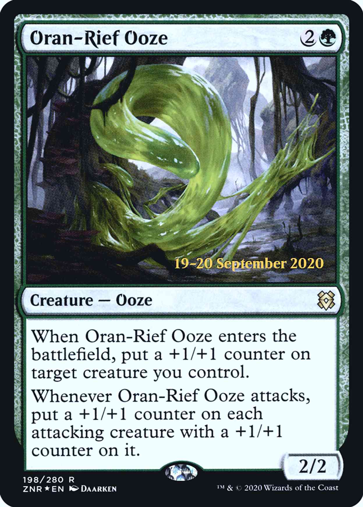 Oran-Rief Ooze magic card front