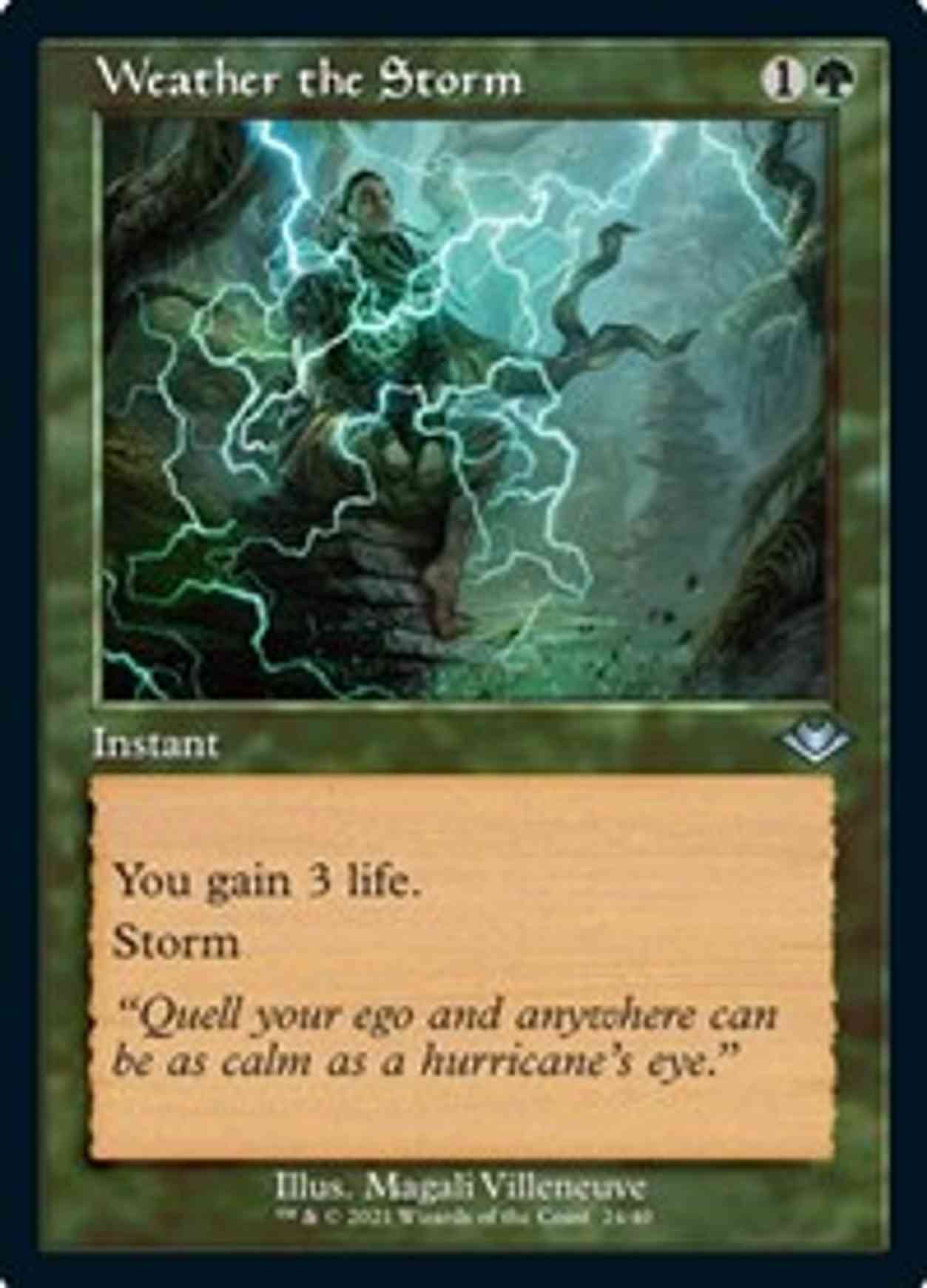 Weather the Storm (Retro Frame) magic card front