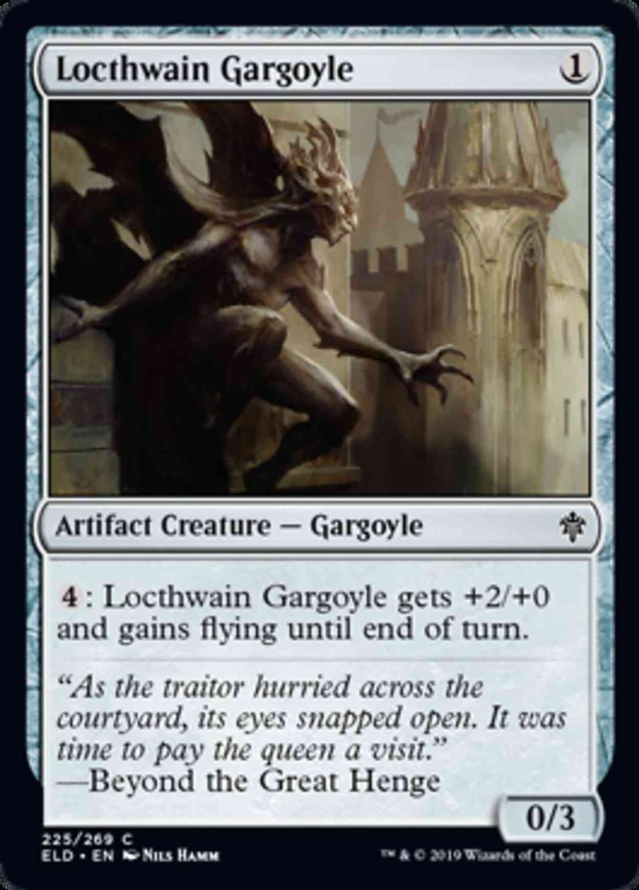 Locthwain Gargoyle magic card front