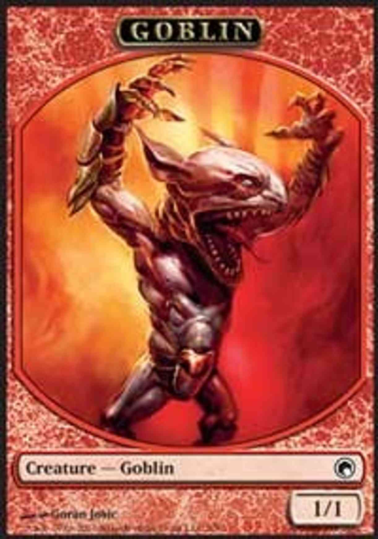 Goblin Token  magic card front