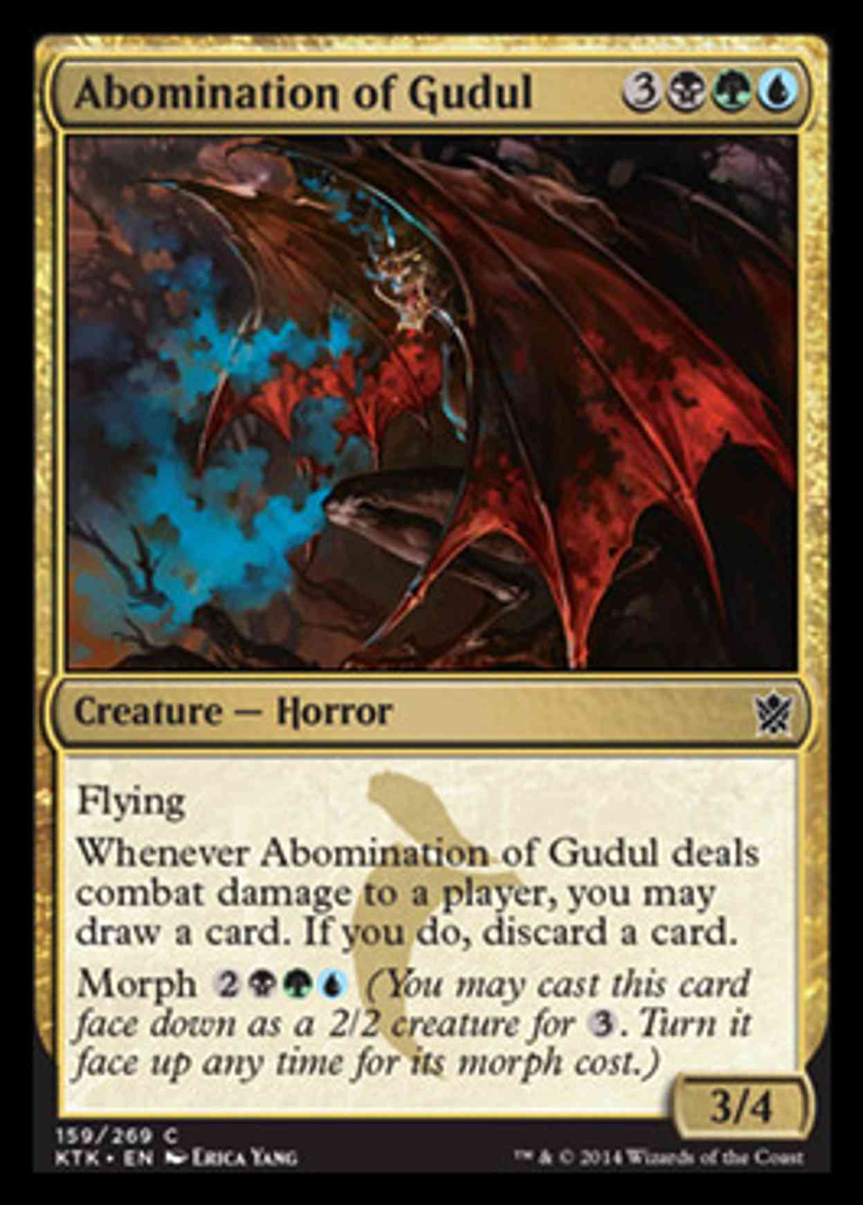 Abomination of Gudul magic card front