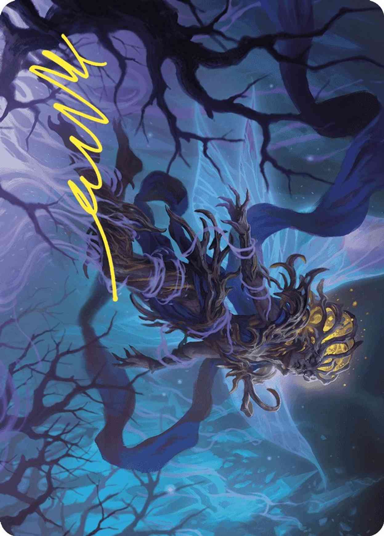 Sleep-Cursed Faerie Art Card (Gold-Stamped Signature) magic card front