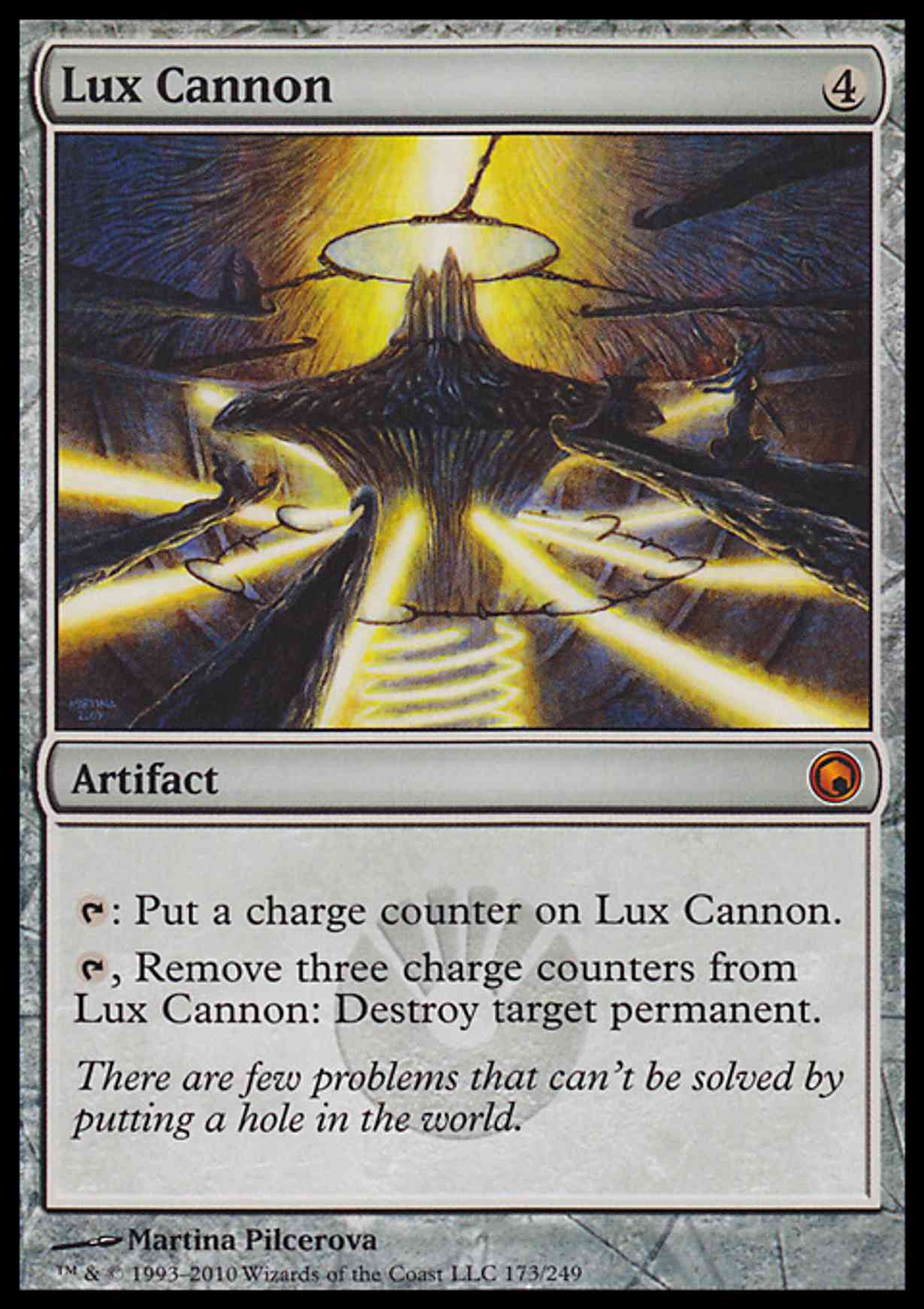 Lux Cannon magic card front