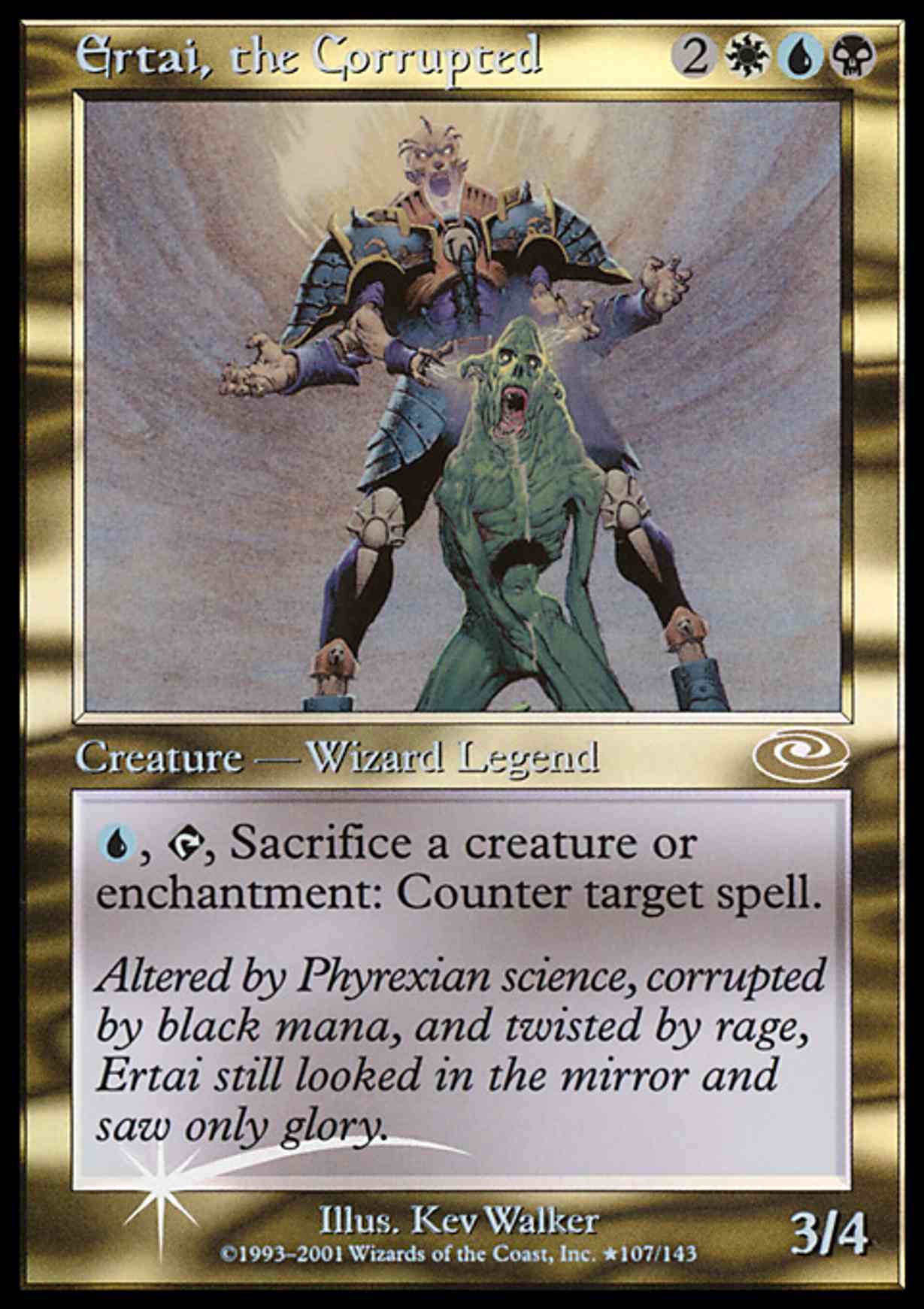 Ertai, the Corrupted magic card front